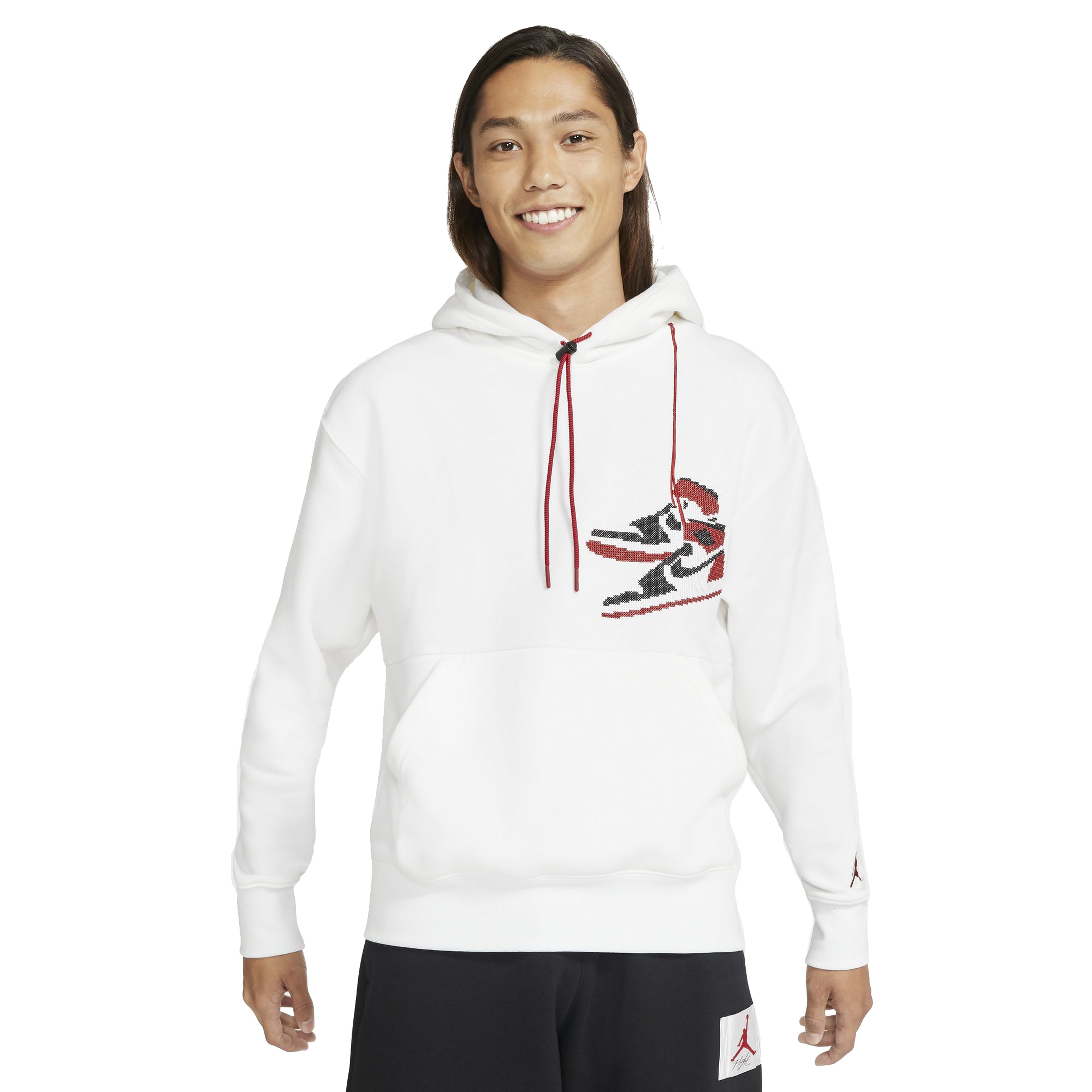 Nike Jordan Jumpman Holiday Pullover Hoodie Erkek Sweatshirt