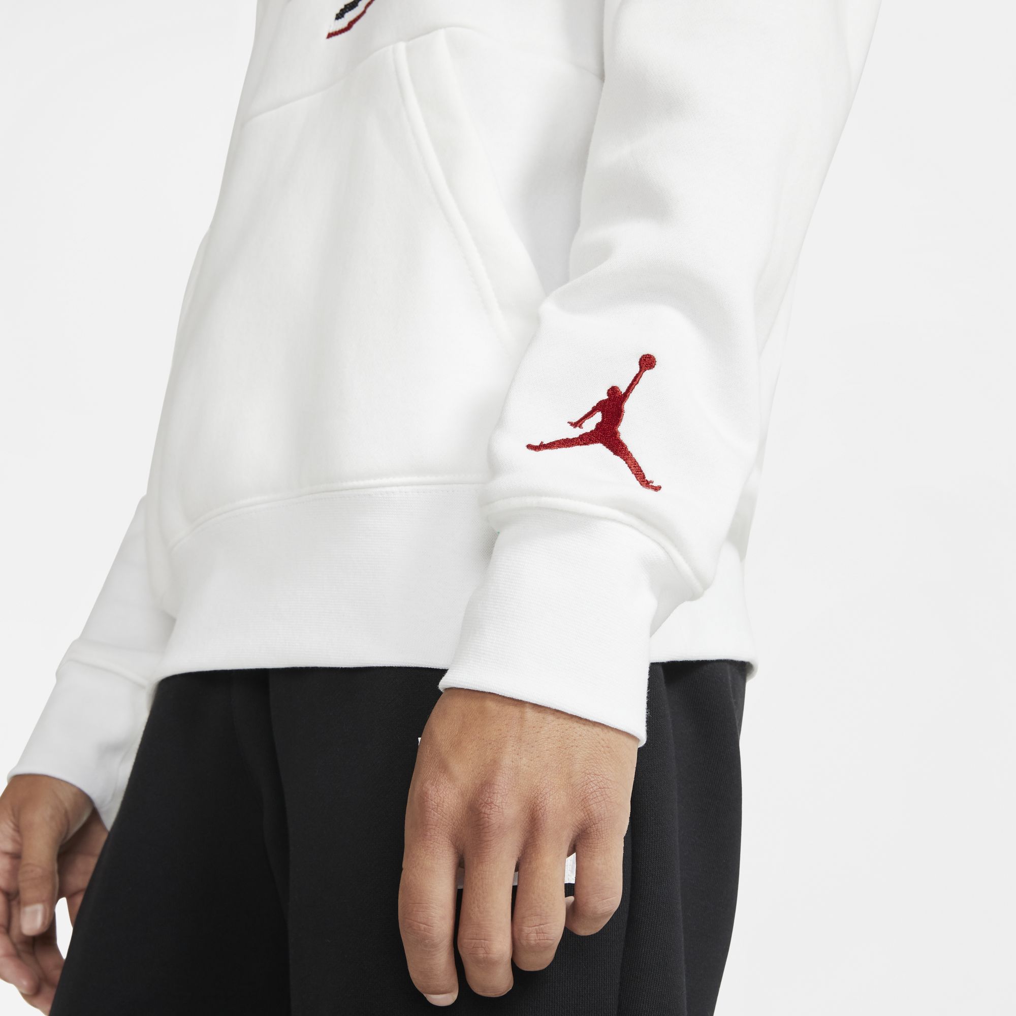 Nike Jordan Jumpman Holiday Pullover Hoodie Erkek Sweatshirt