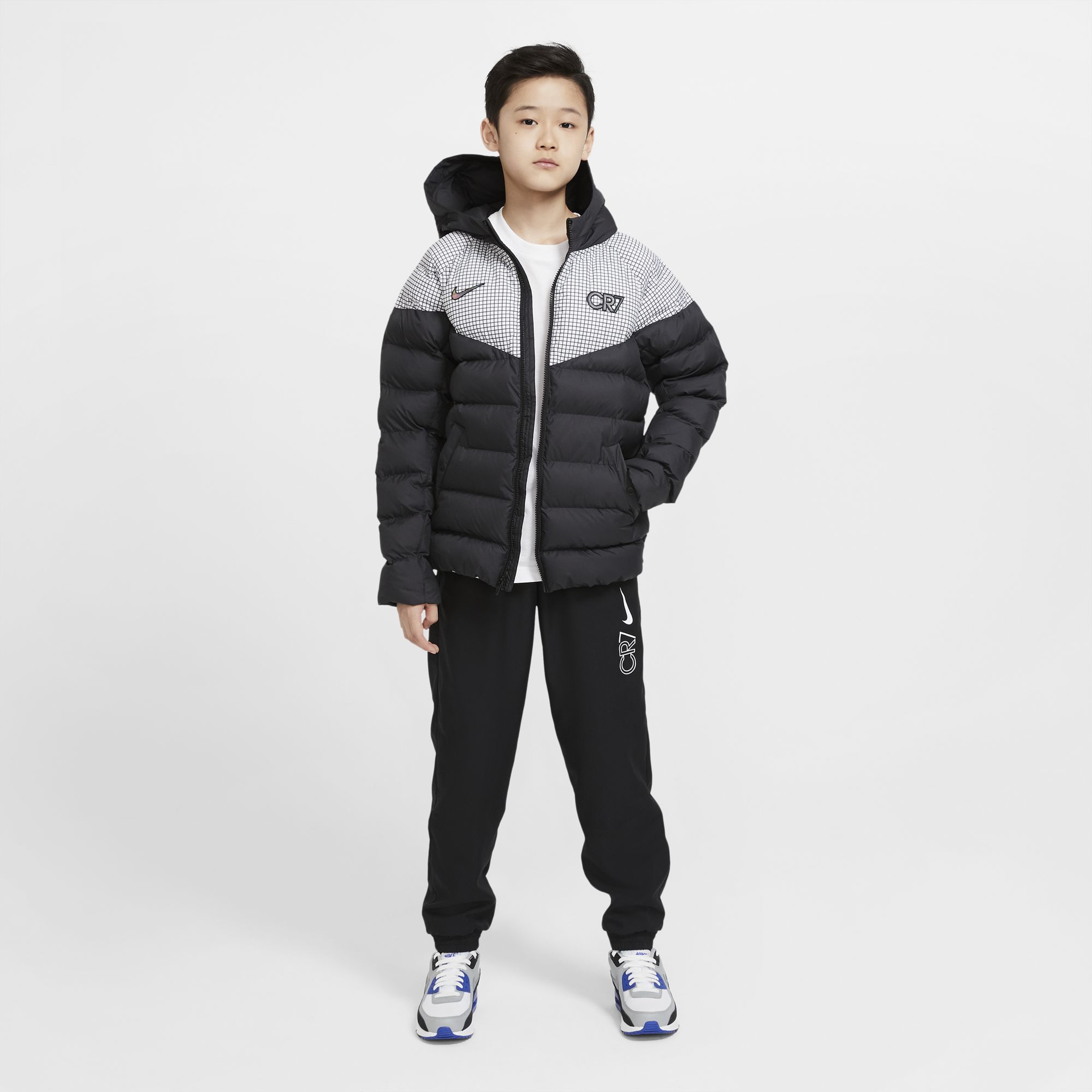 Nike CR7 Padded Football Full-Zip Hoodie Çocuk Ceket