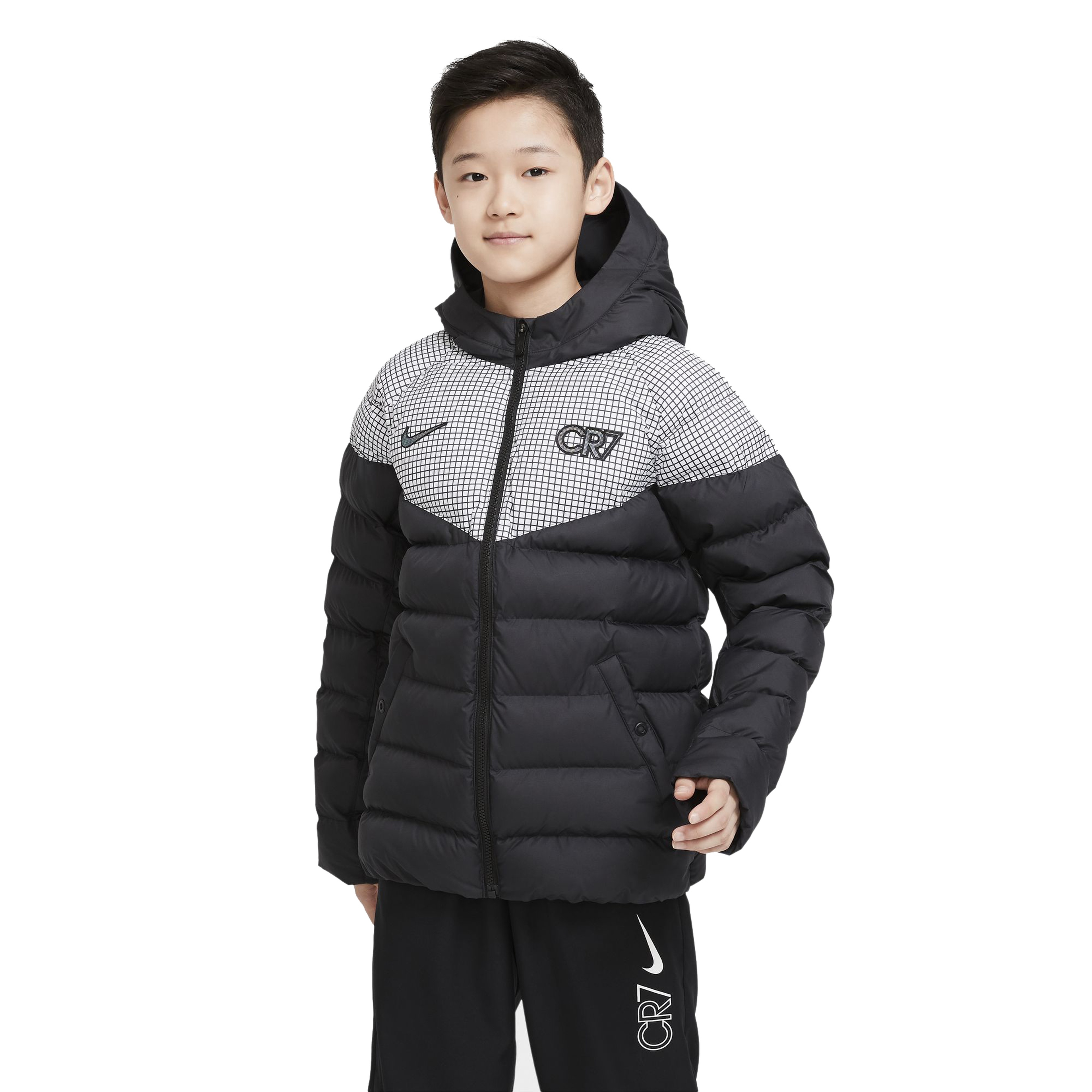 Nike CR7 Padded Football Full-Zip Hoodie Çocuk Ceket