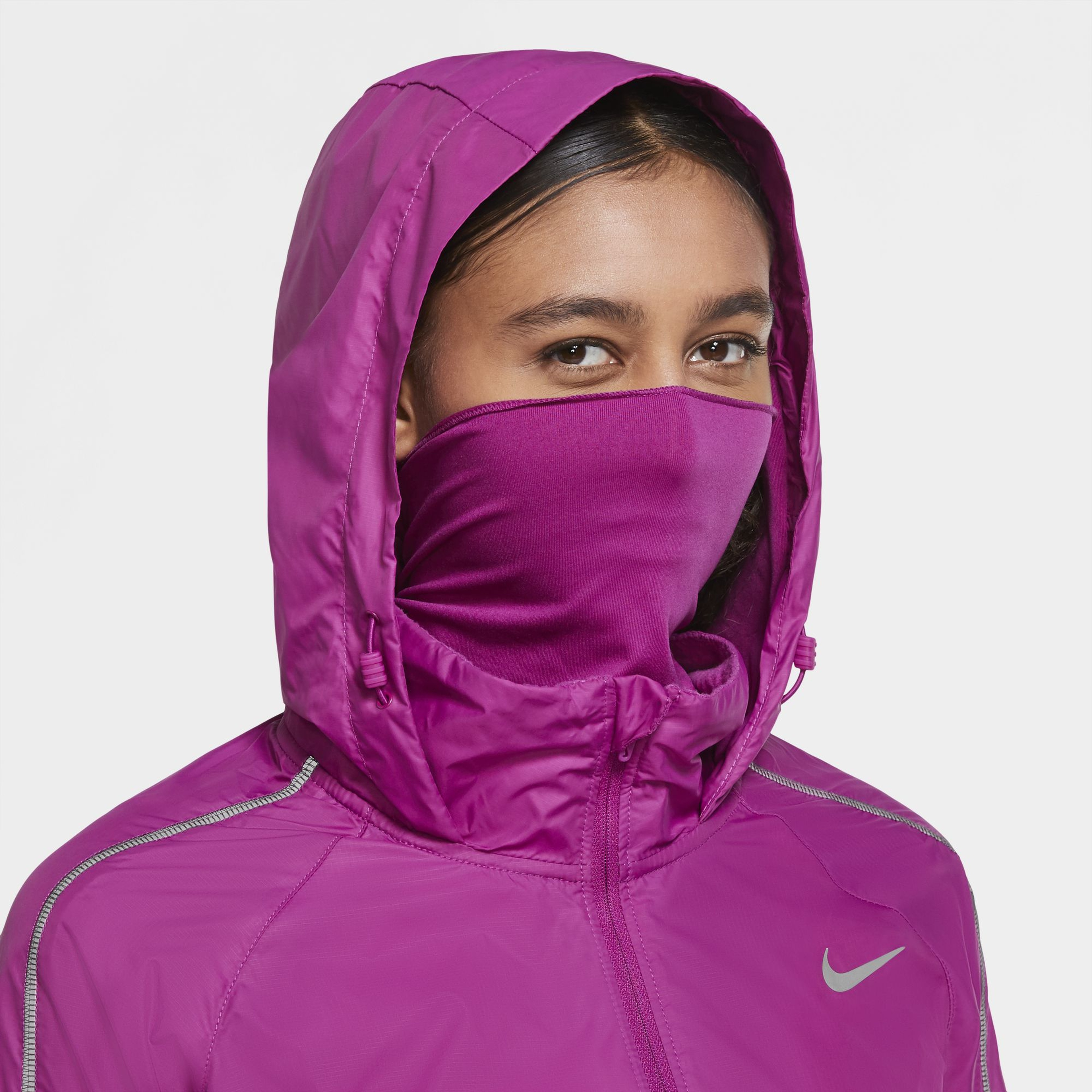 Nike Shield Running Full-Zip Hoodie Kadın Ceket