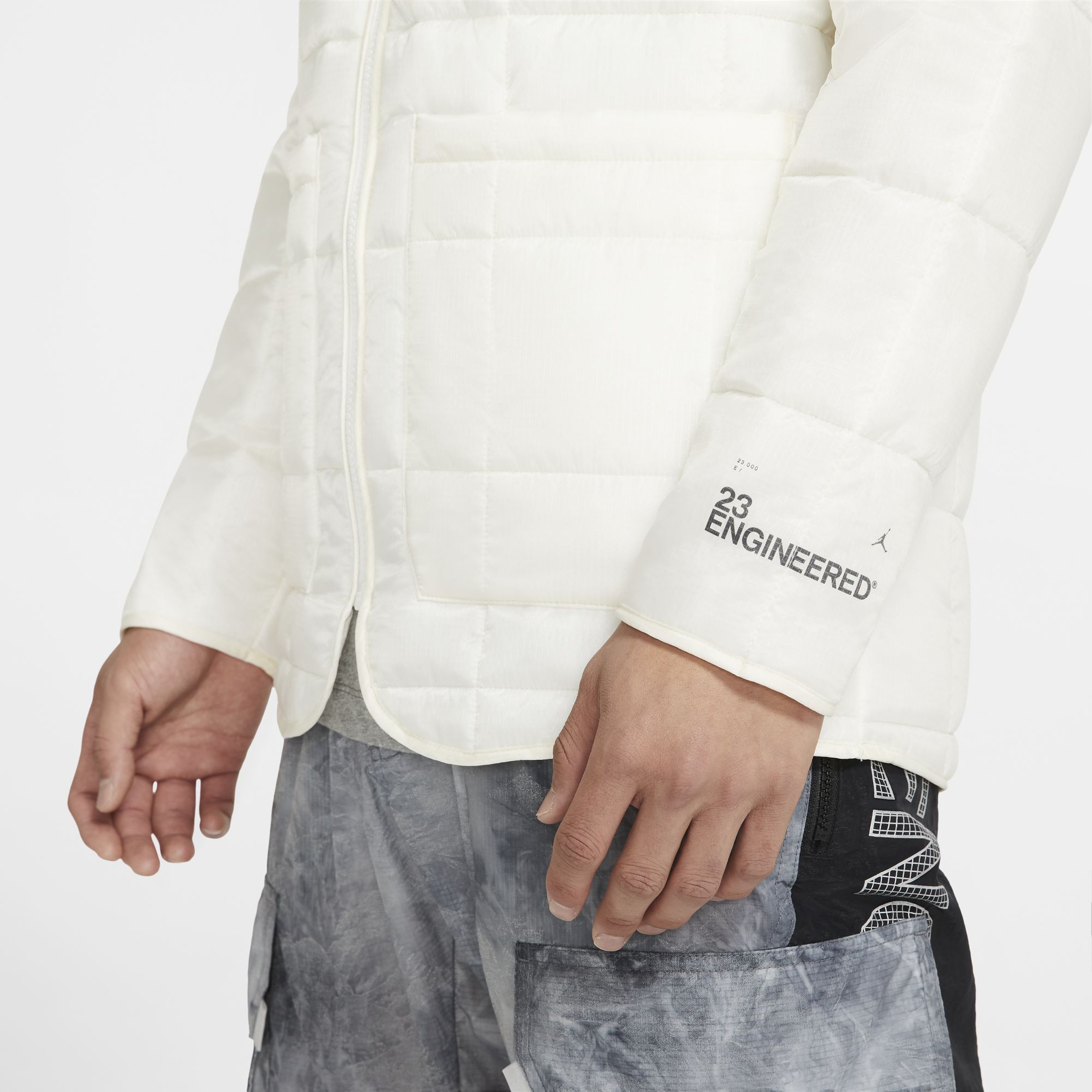 Nike Jordan 23 Engineered Printed Full-Zip Hoodie Erkek Parka