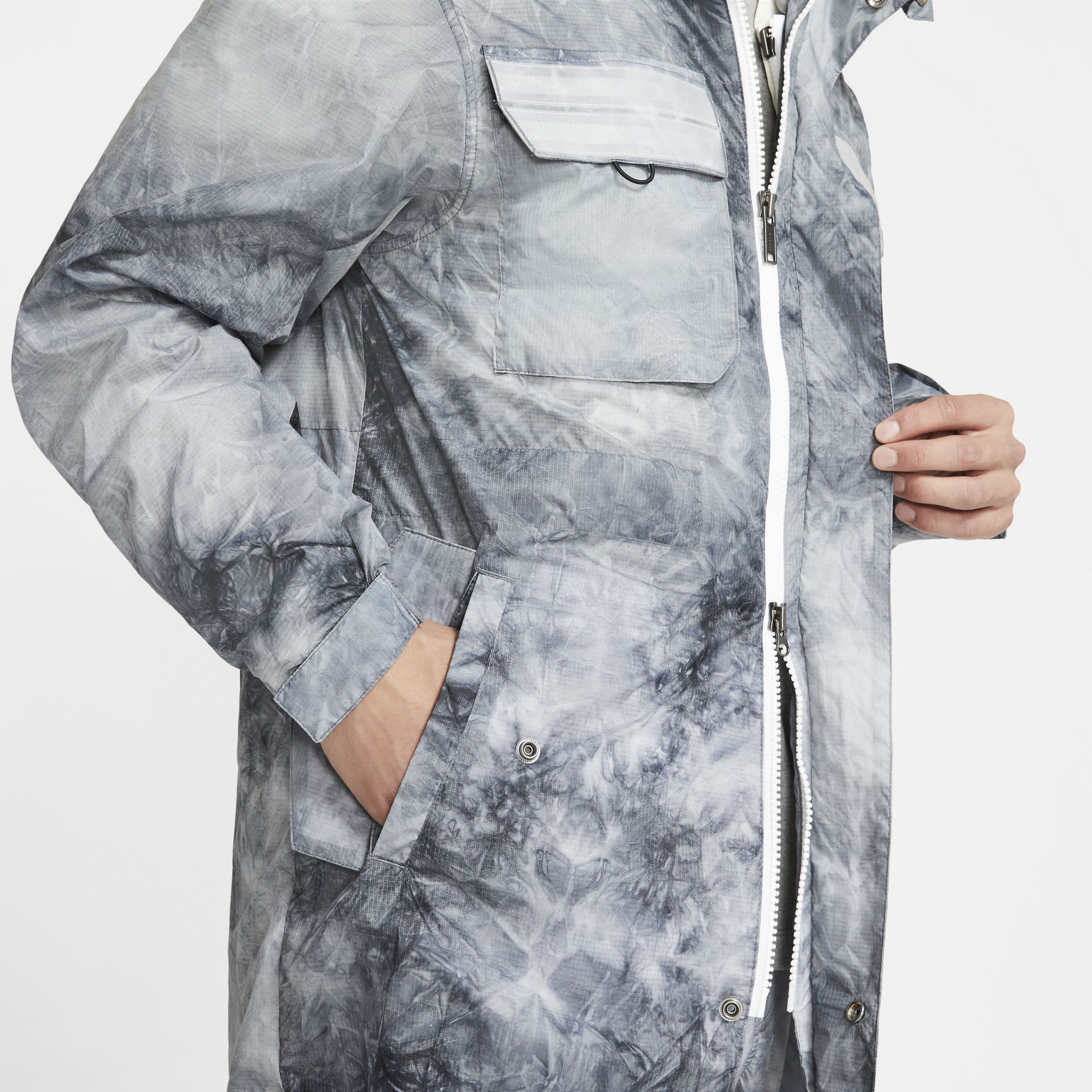 Nike Jordan 23 Engineered Printed Full-Zip Hoodie Erkek Parka