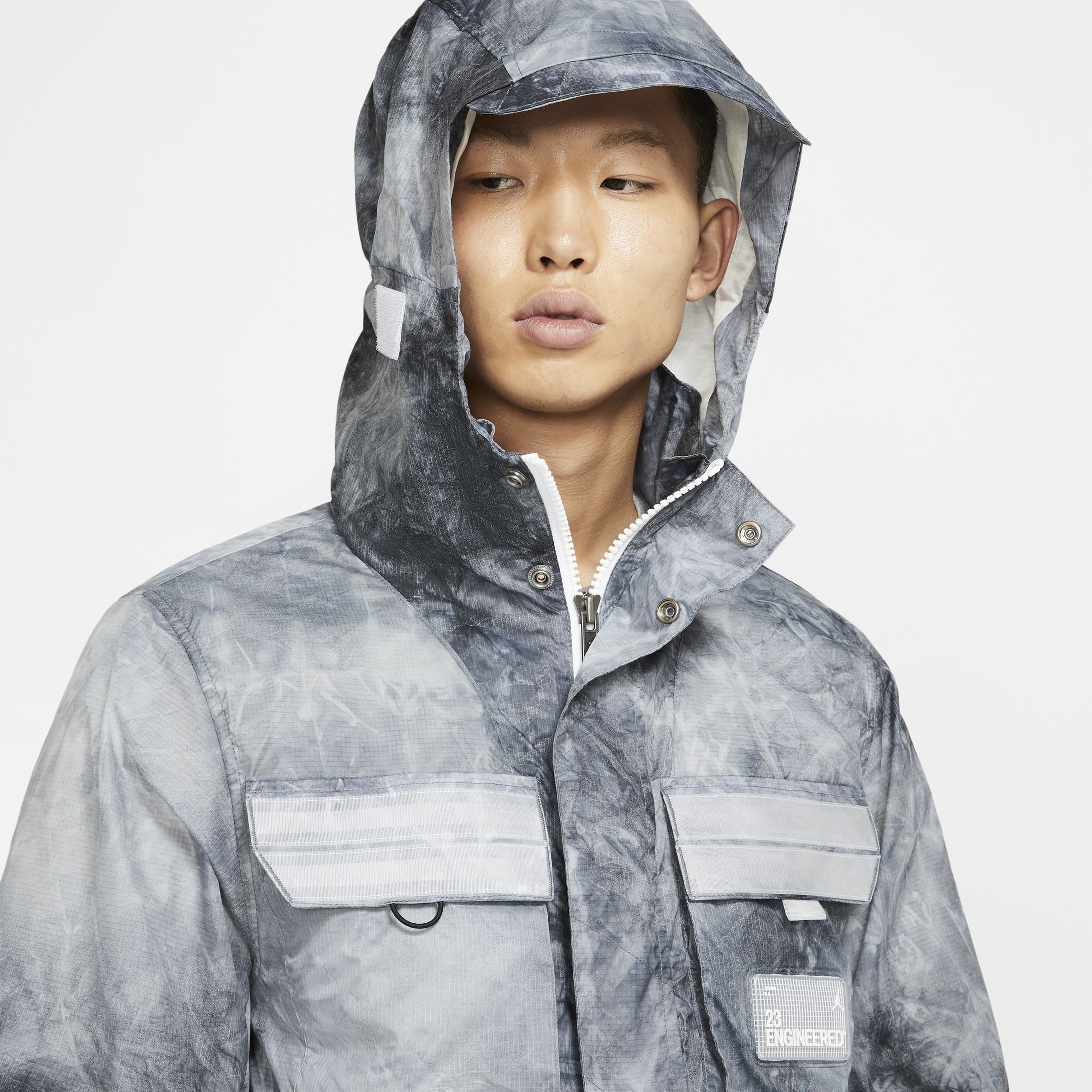 Nike Jordan 23 Engineered Printed Full-Zip Hoodie Erkek Parka
