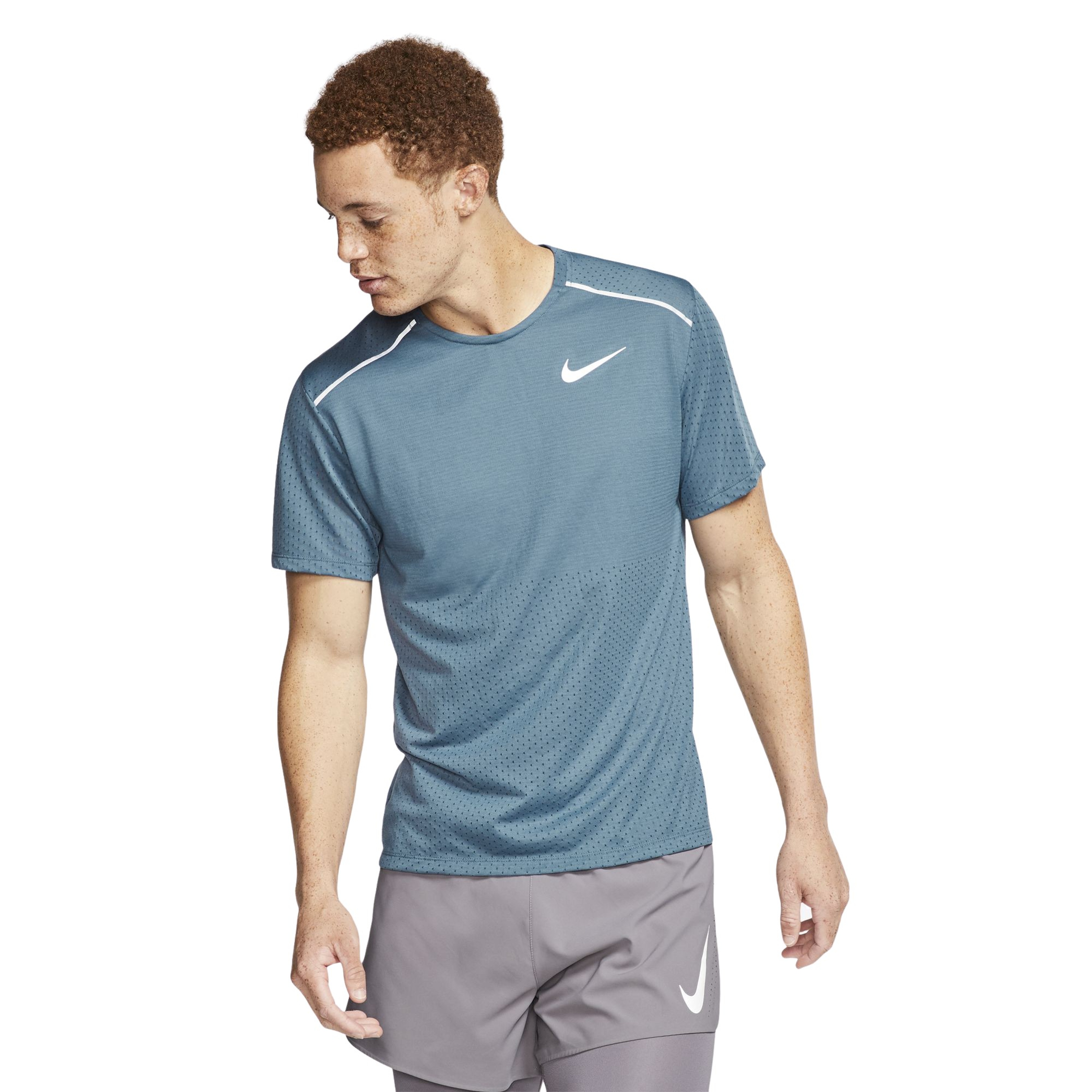 Nike Breathe Rise 365 Short Sleeve Erkek Tişört