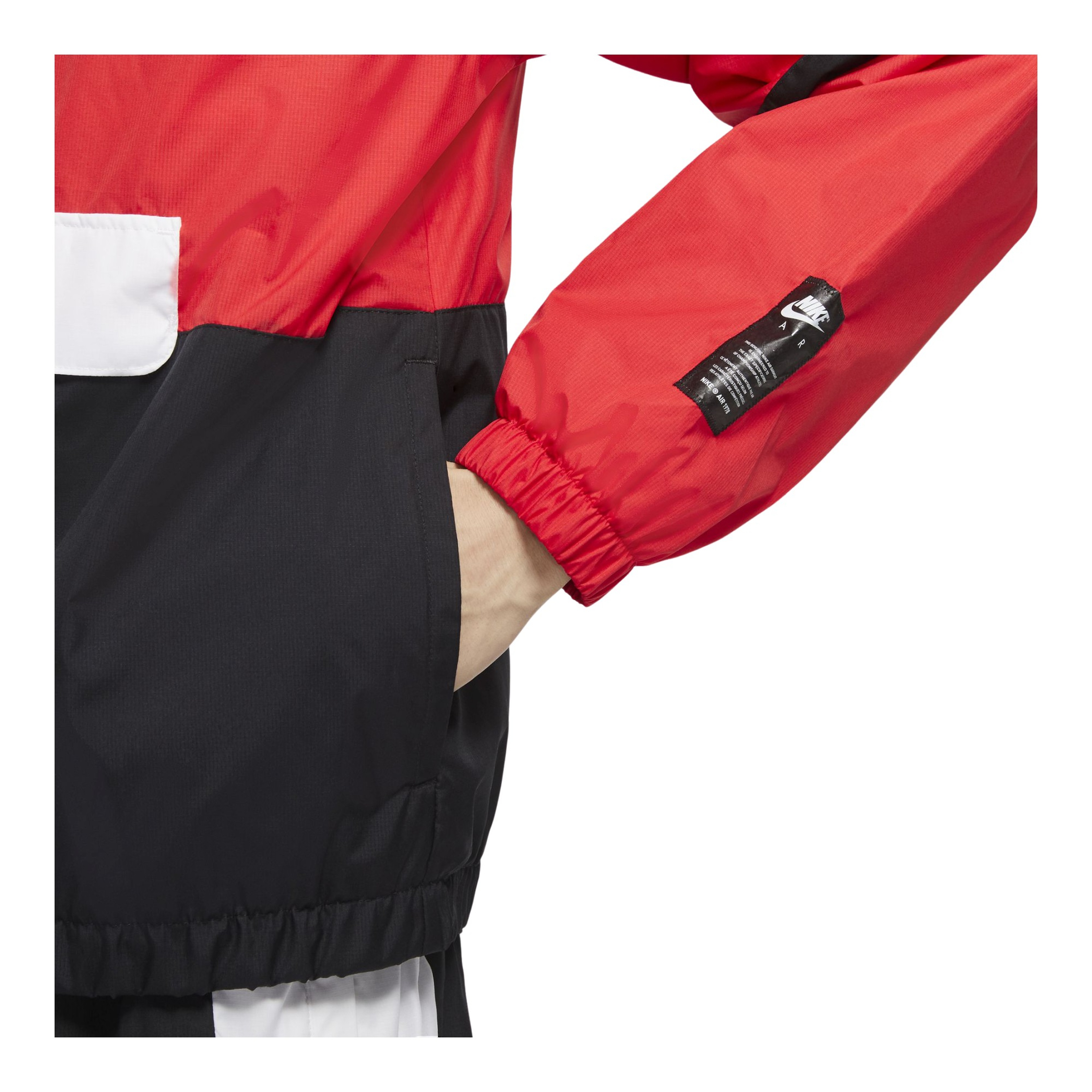 Nike Air Woven Half-Zip Hoodie Erkek Kapüşonlu Ceket