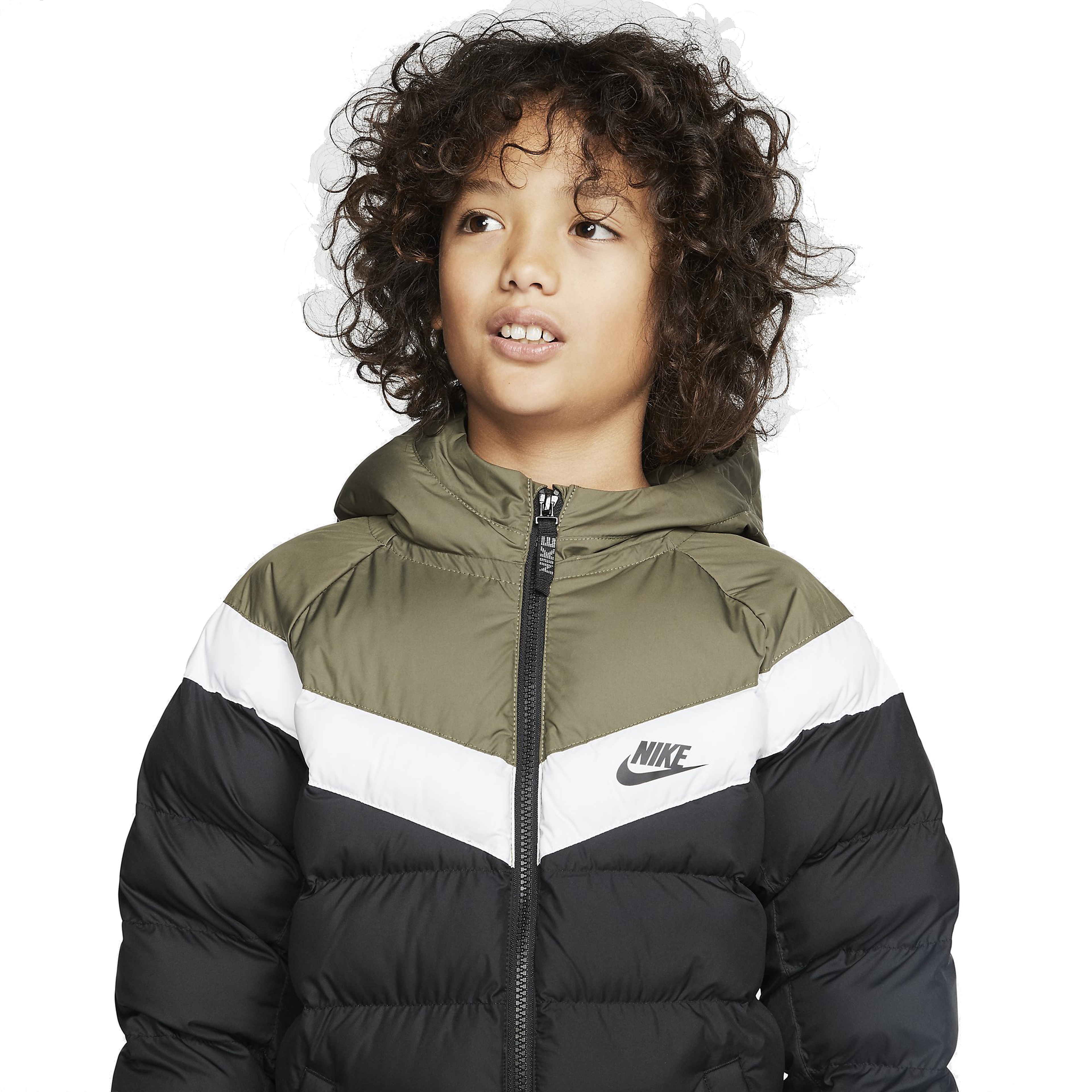 Nike Sportswear Synthetic Fill Kapüşonlu Çocuk Mont