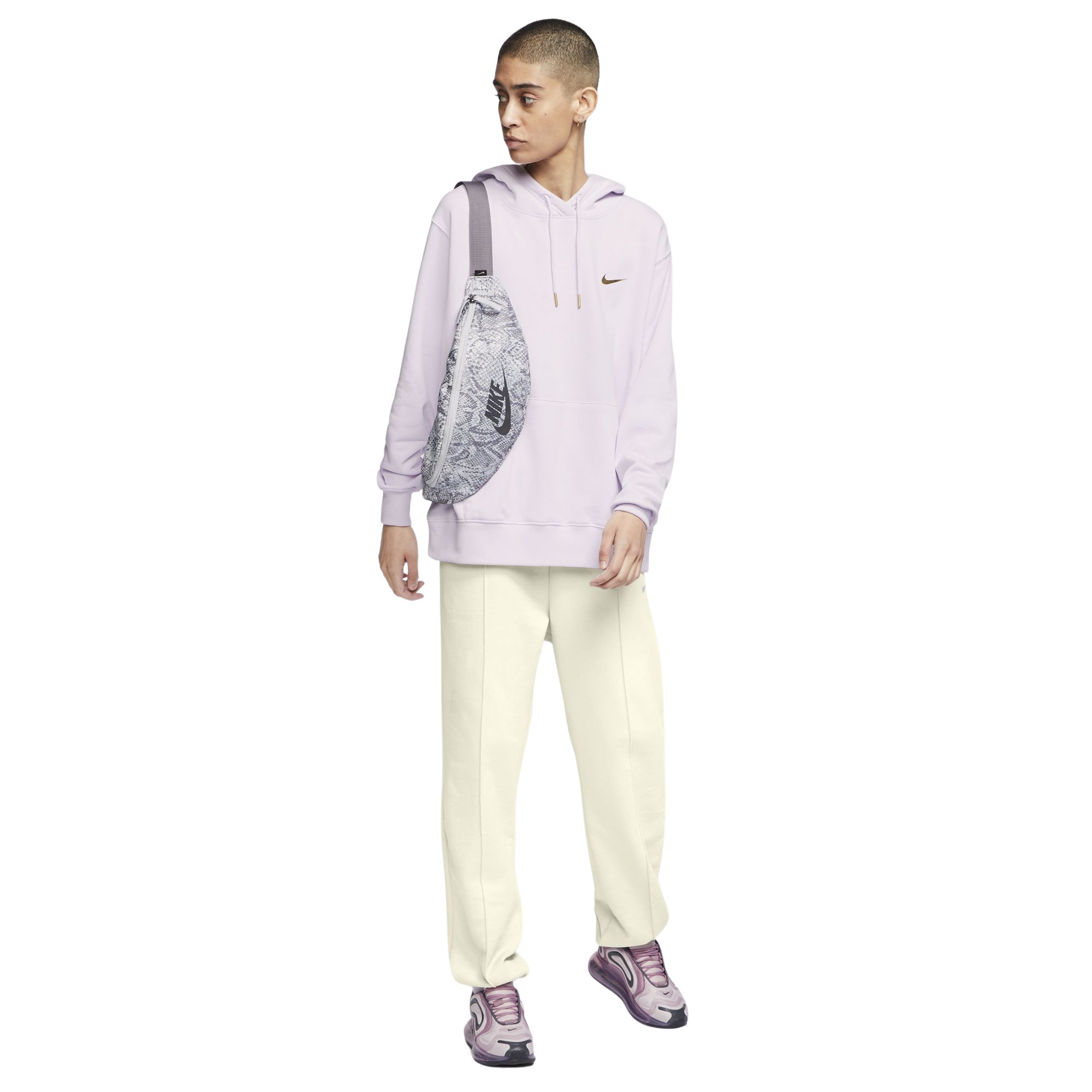 Nike Sportswear Swoosh Loose Fit Kadın Eşofman Altı