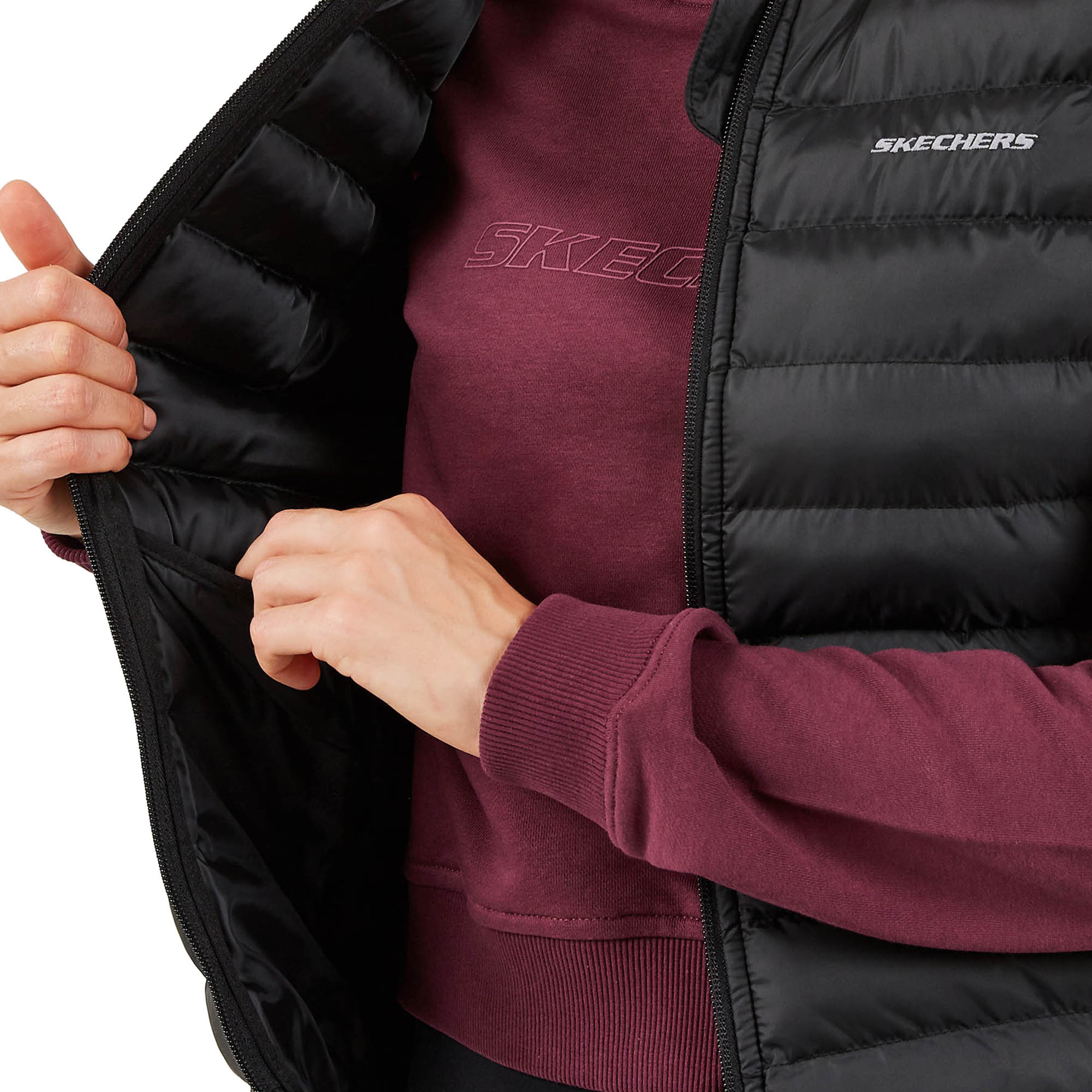 Skechers Outerwear Basic Lightweight Kadın Yelek