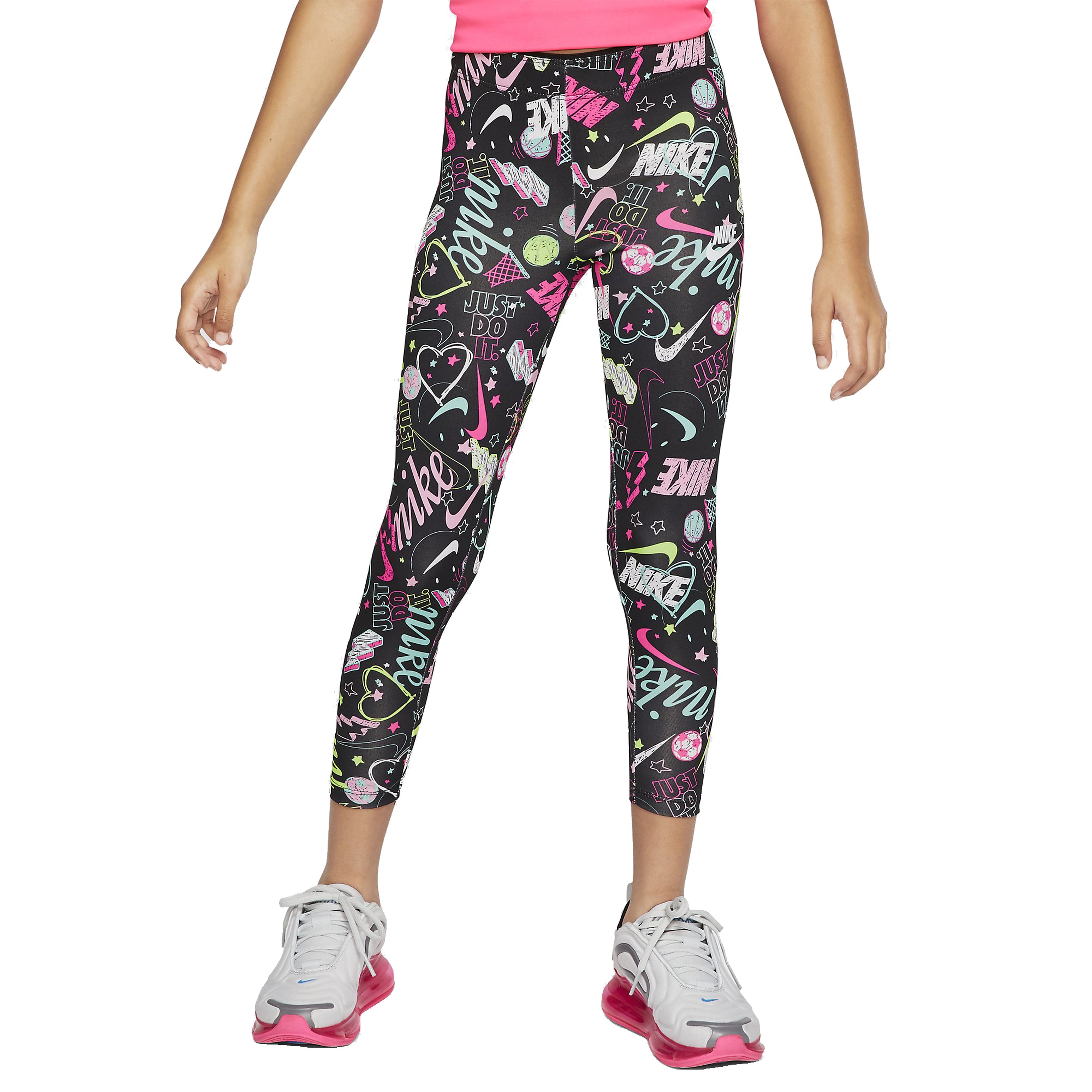 Nike Sportswear Scribble Print Leggings (Girls') Çocuk Tayt