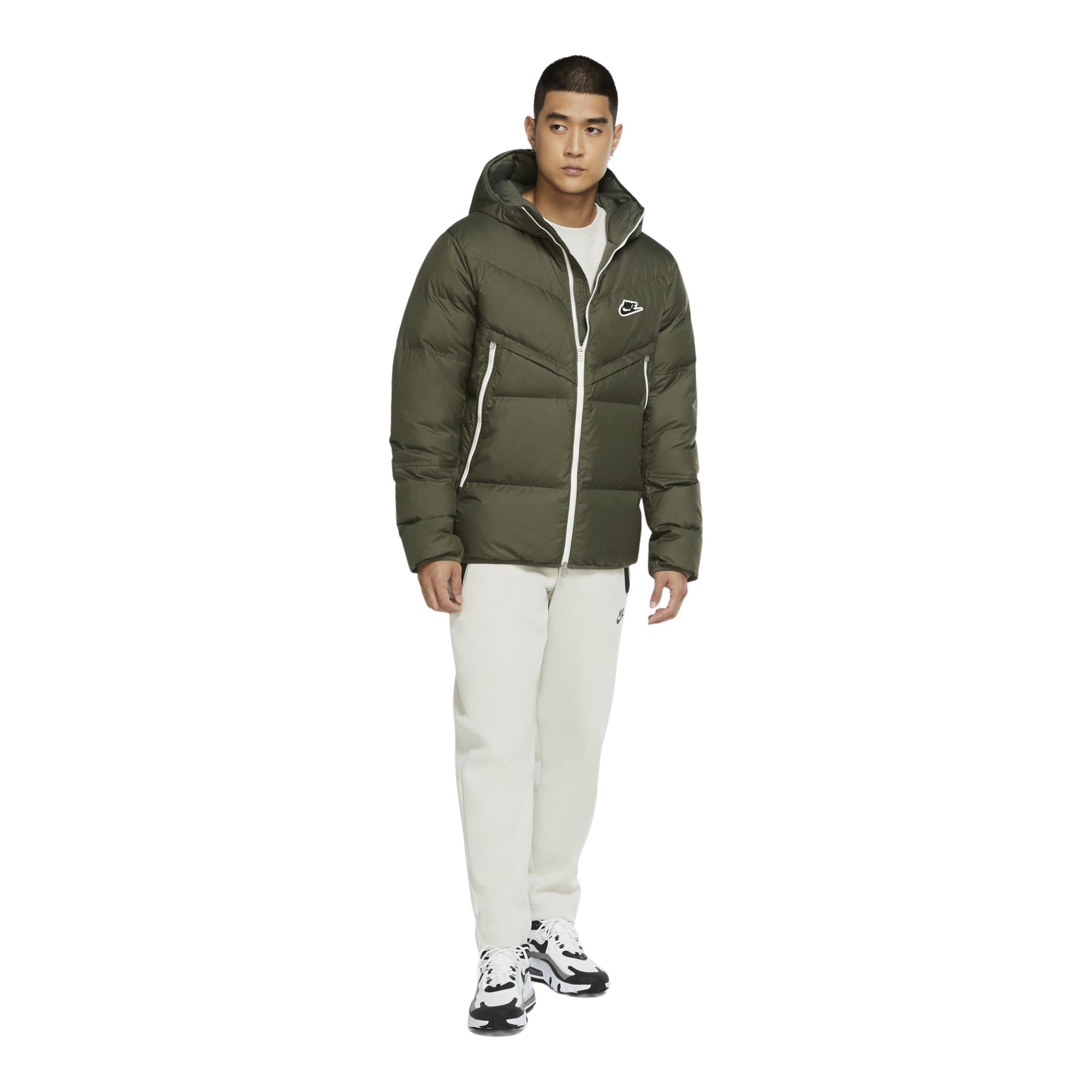 Nike Sportswear Down-Fill Windrunner Full-Zip Hoodie Erkek Mont