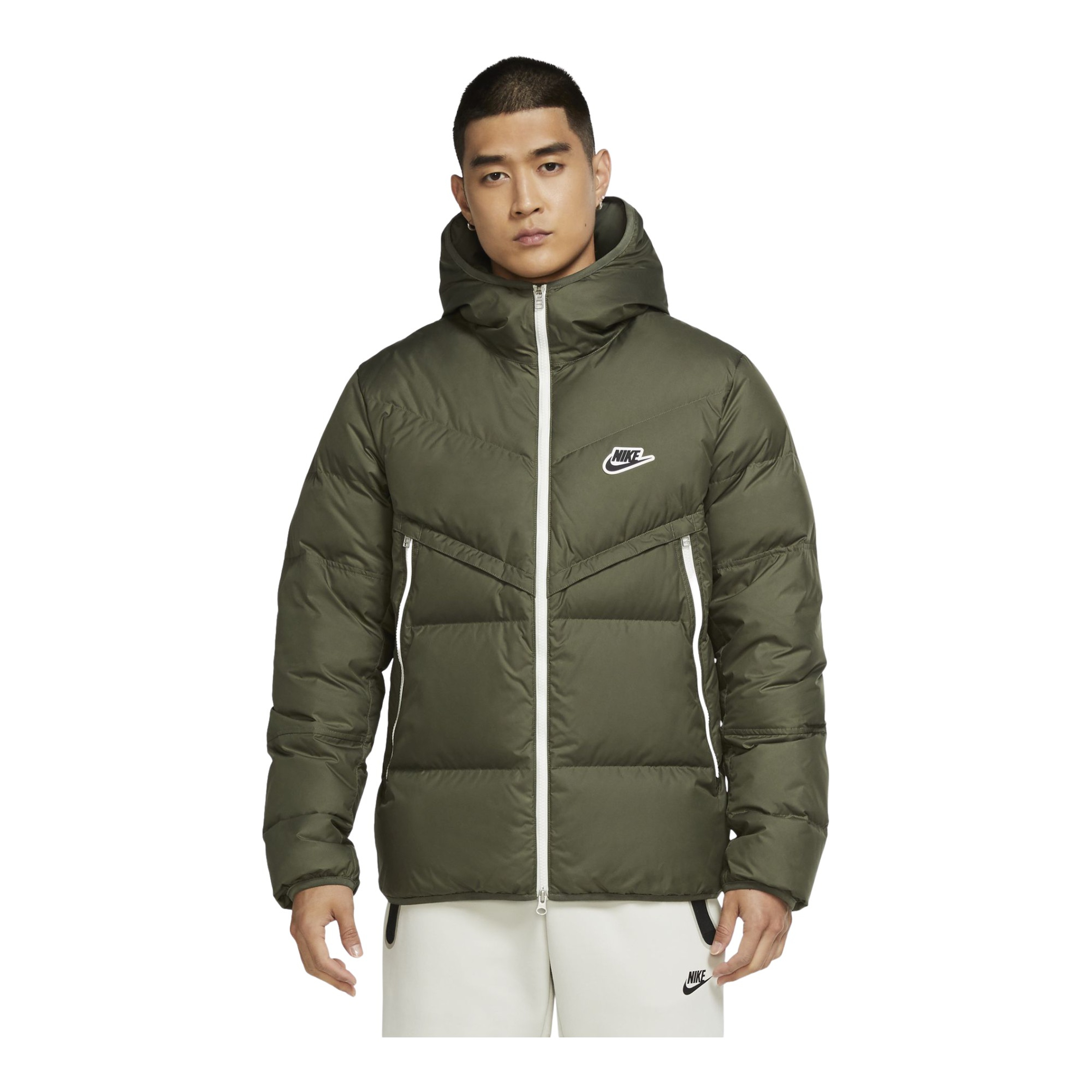 Nike Sportswear Down-Fill Windrunner Full-Zip Hoodie Erkek Mont