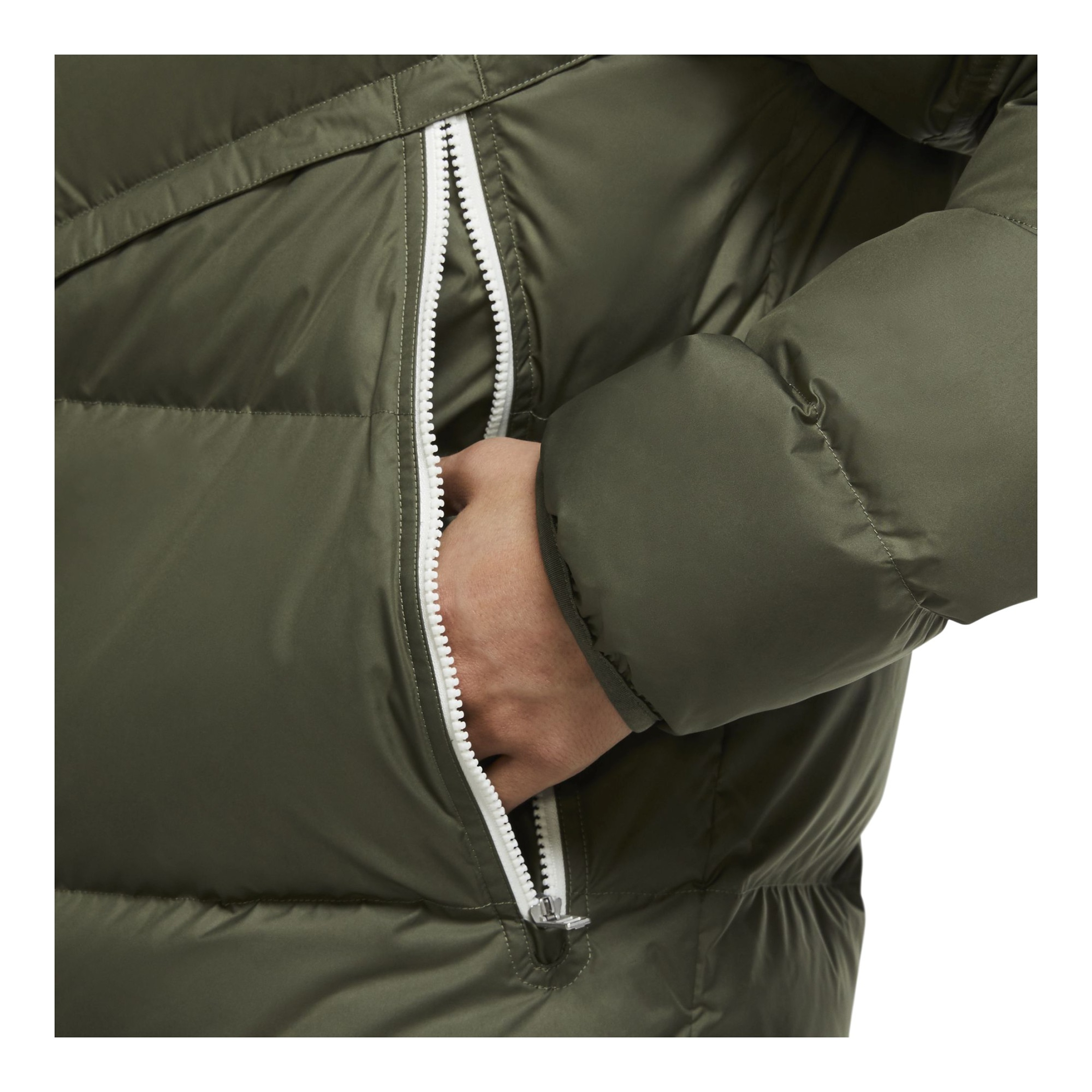 Nike Sportswear Down-Fill Windrunner Full-Zip Hoodie Erkek Mont