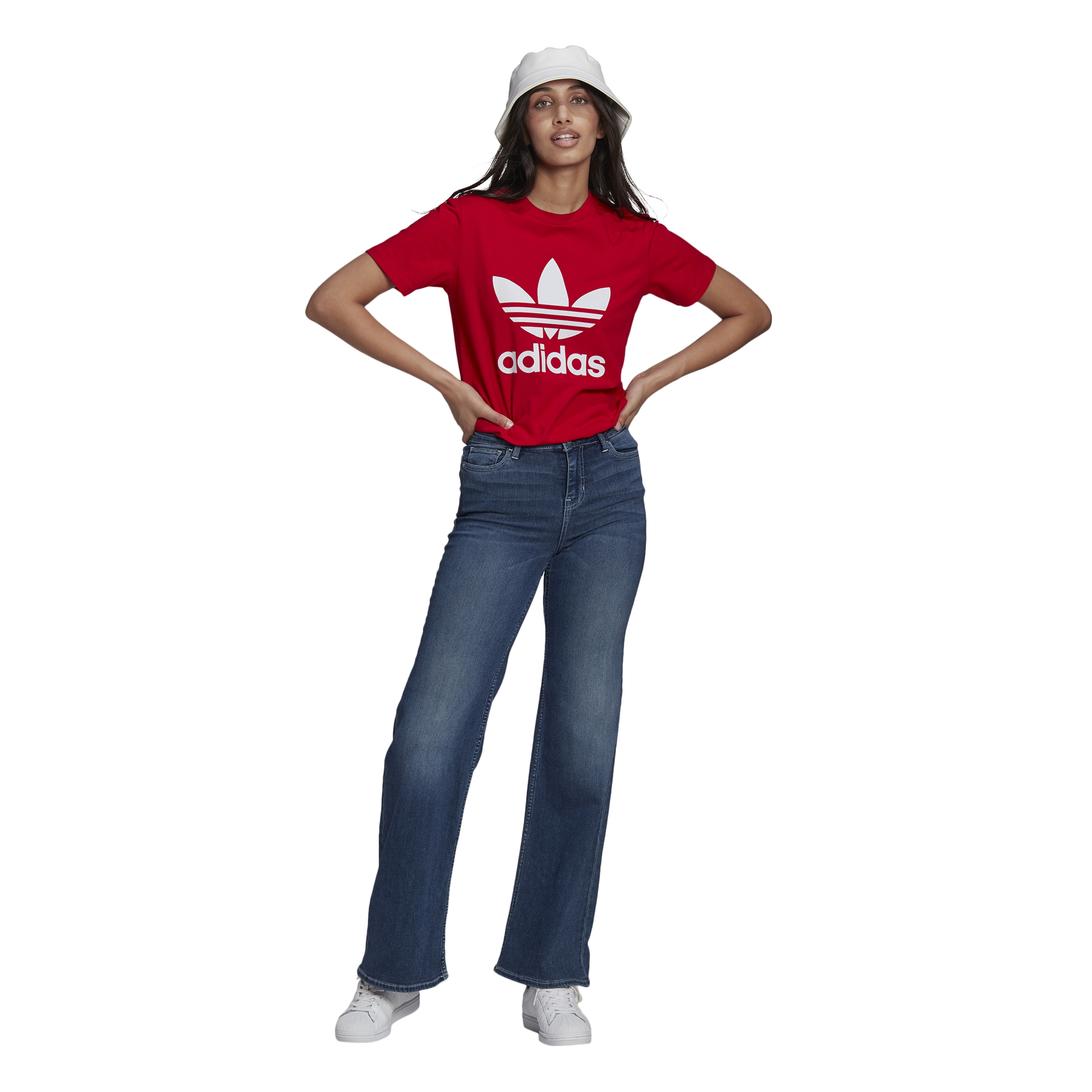 adidas Adicolor Classics Trefoil Kadın Tişört