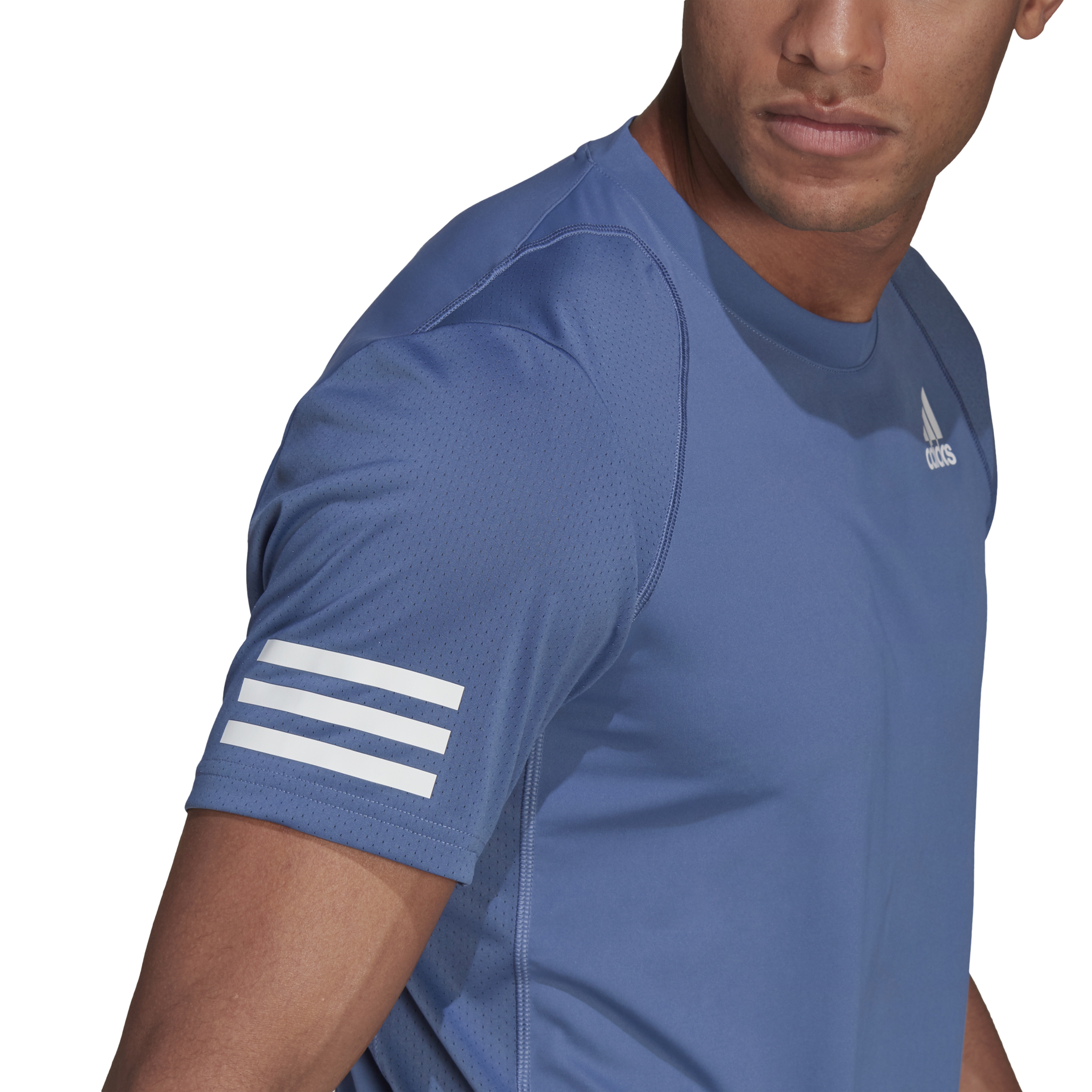 adidas Club Tennis 3-Stripes Short-Sleeve Erkek Tişört