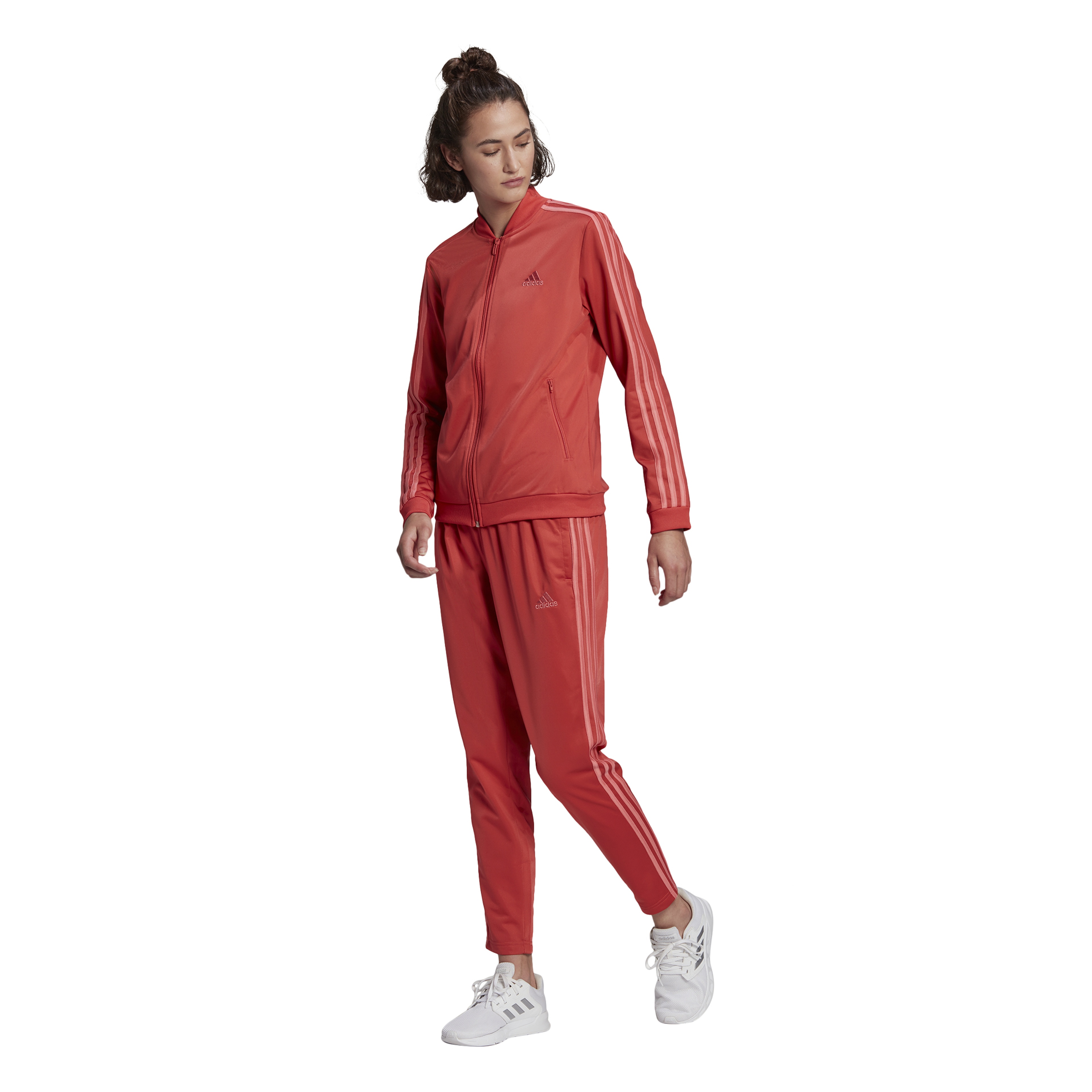 adidas Essentials 3-Stripes Full-Zip Kadın Eşofman Takımı