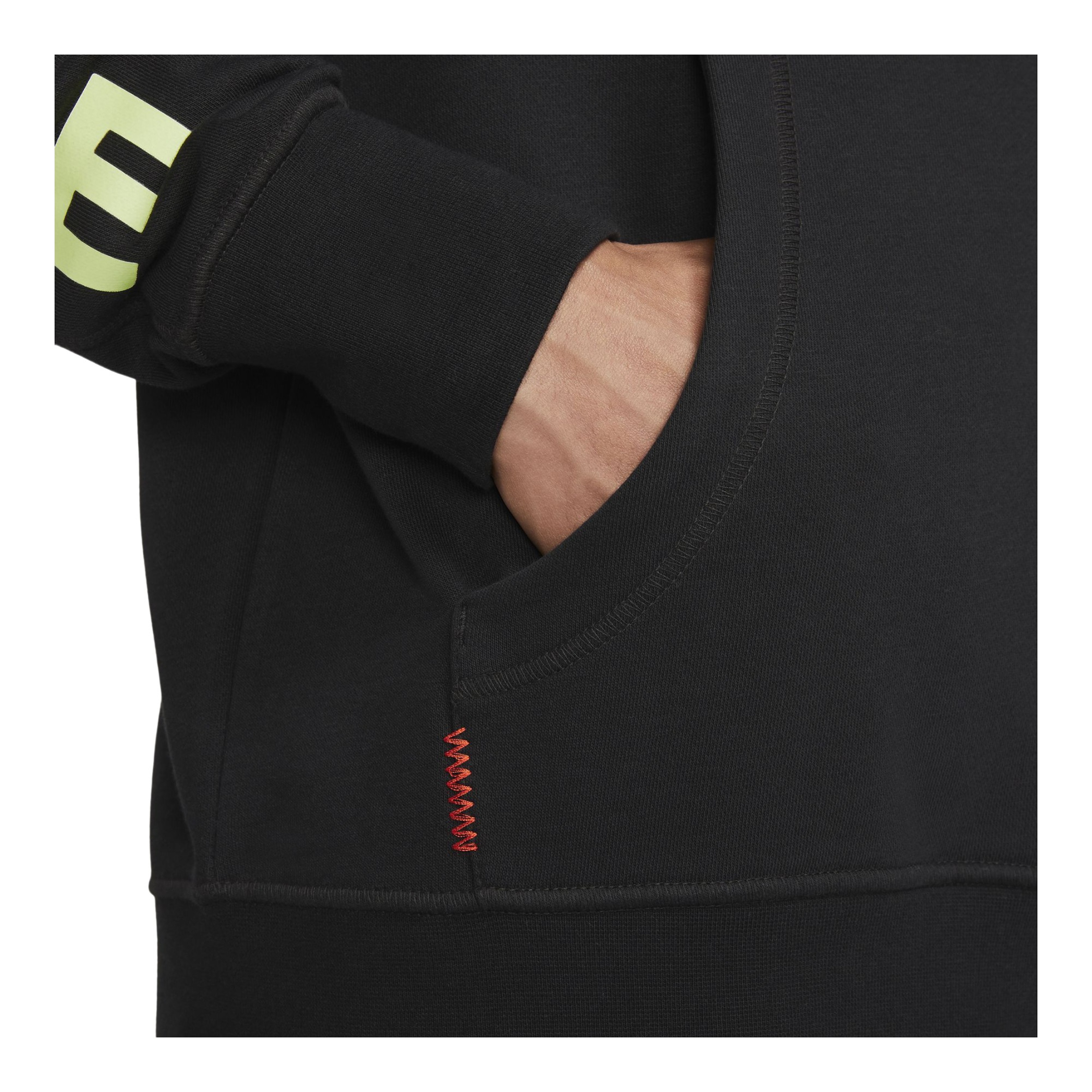 Nike Sportswear Pullover French Terry World Tour Hoodie Erkek Sweatshirt