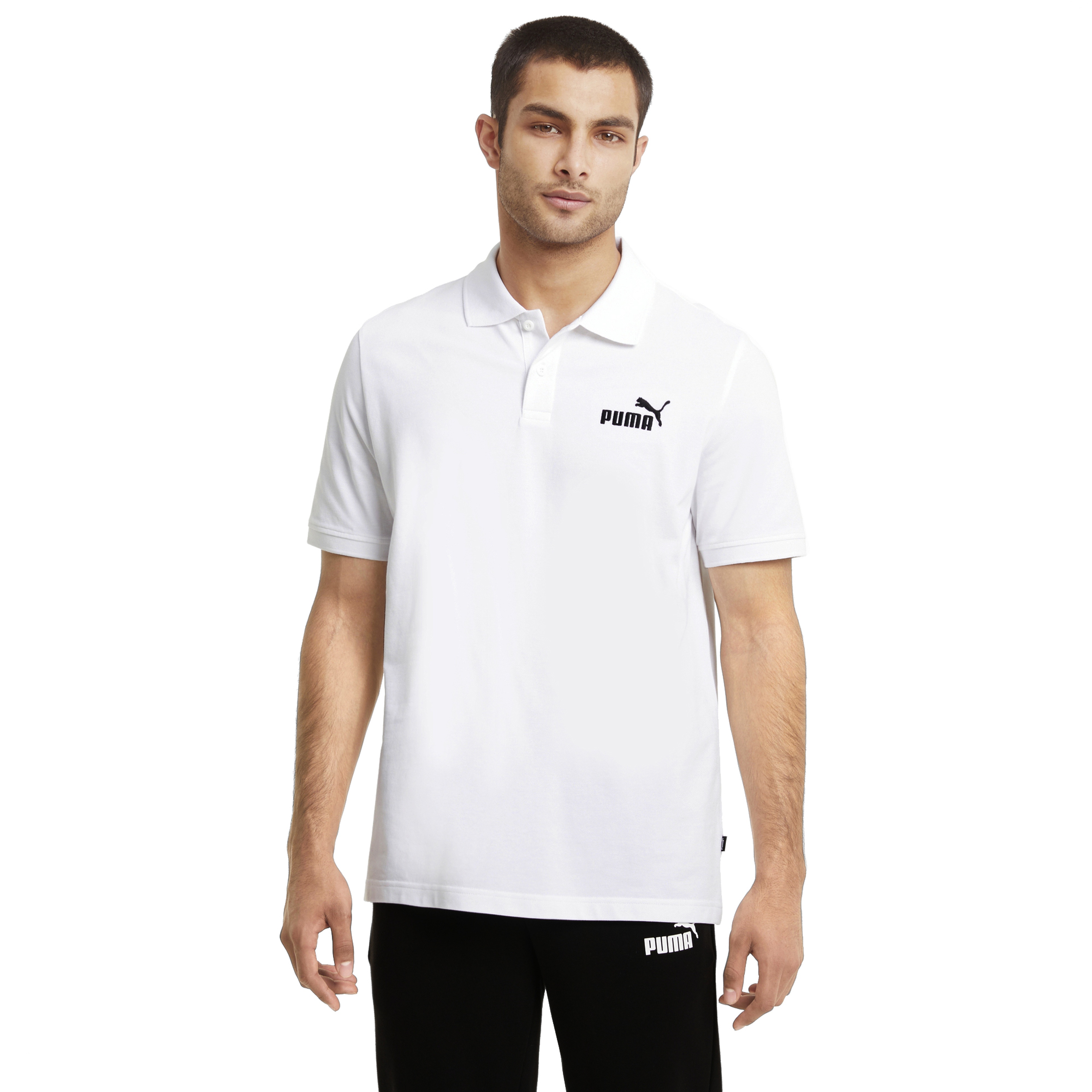 Puma Essentials Pique Polo Short-Sleeve Erkek Tişört