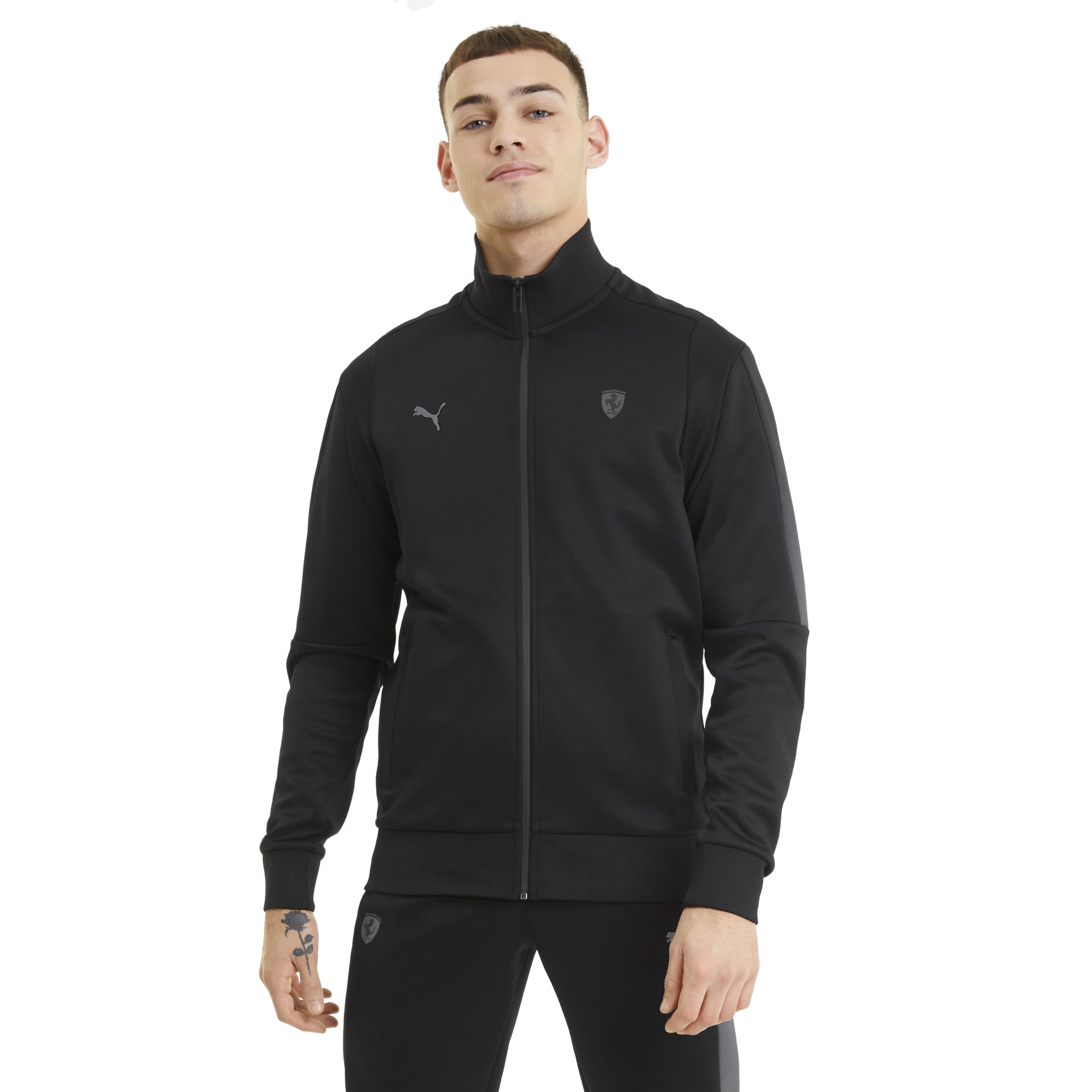 Puma Ferrari Style T7 Track Full-Zip Erkek Ceket