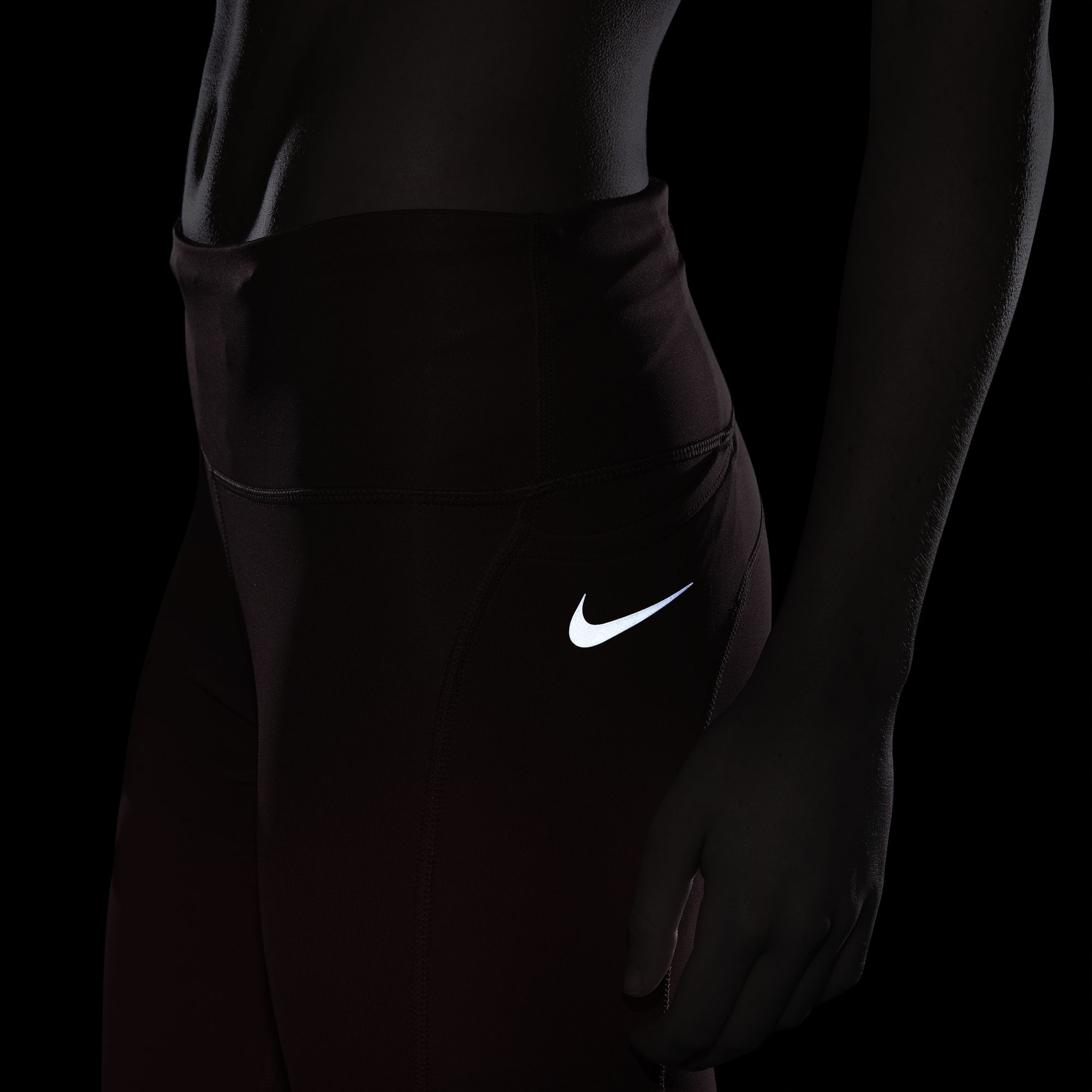 Nike Epic Fast Mid-Rise Running Kadın Tayt