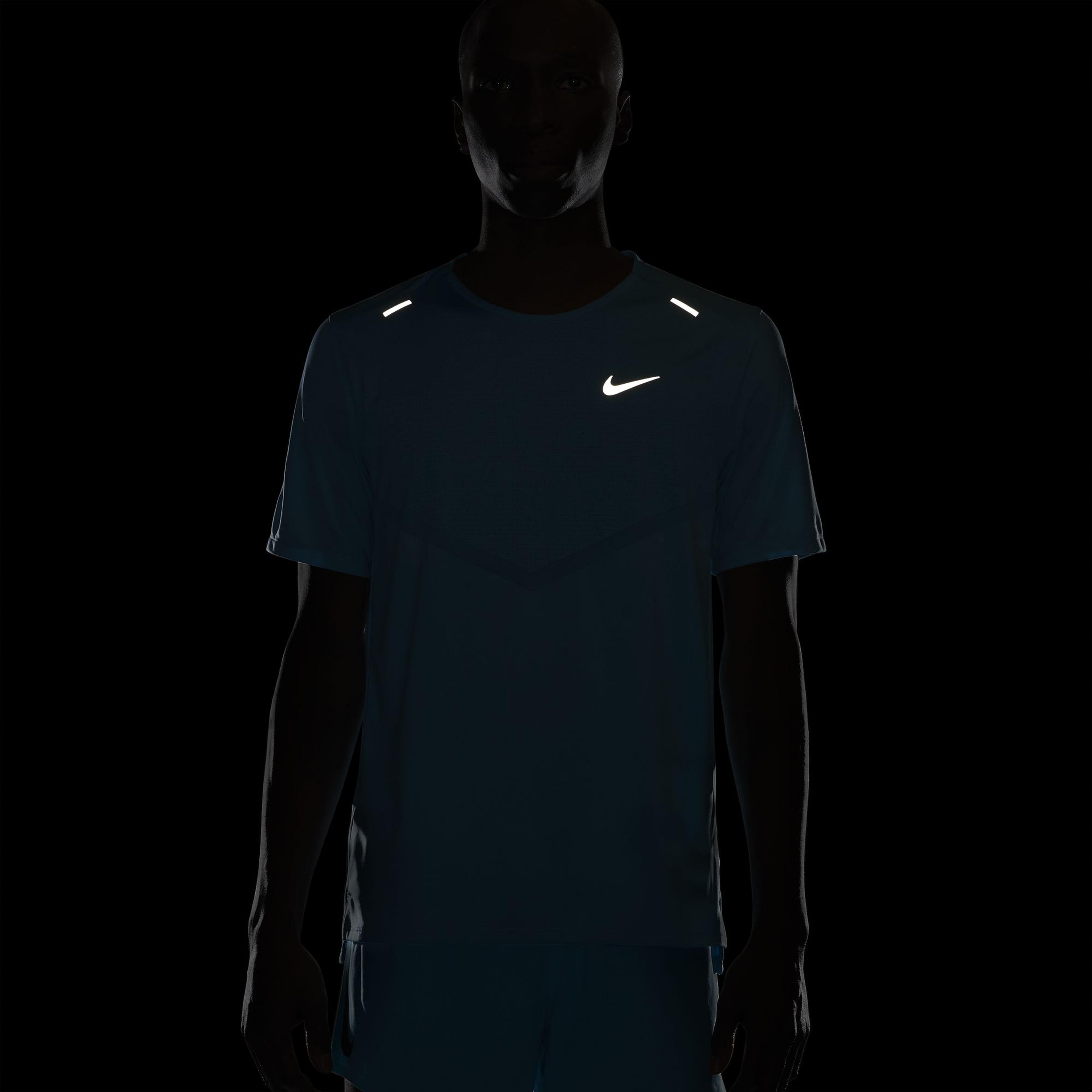 Nike Dri-Fit Rise 365 Short-Sleeve Running Top Erkek Tişört