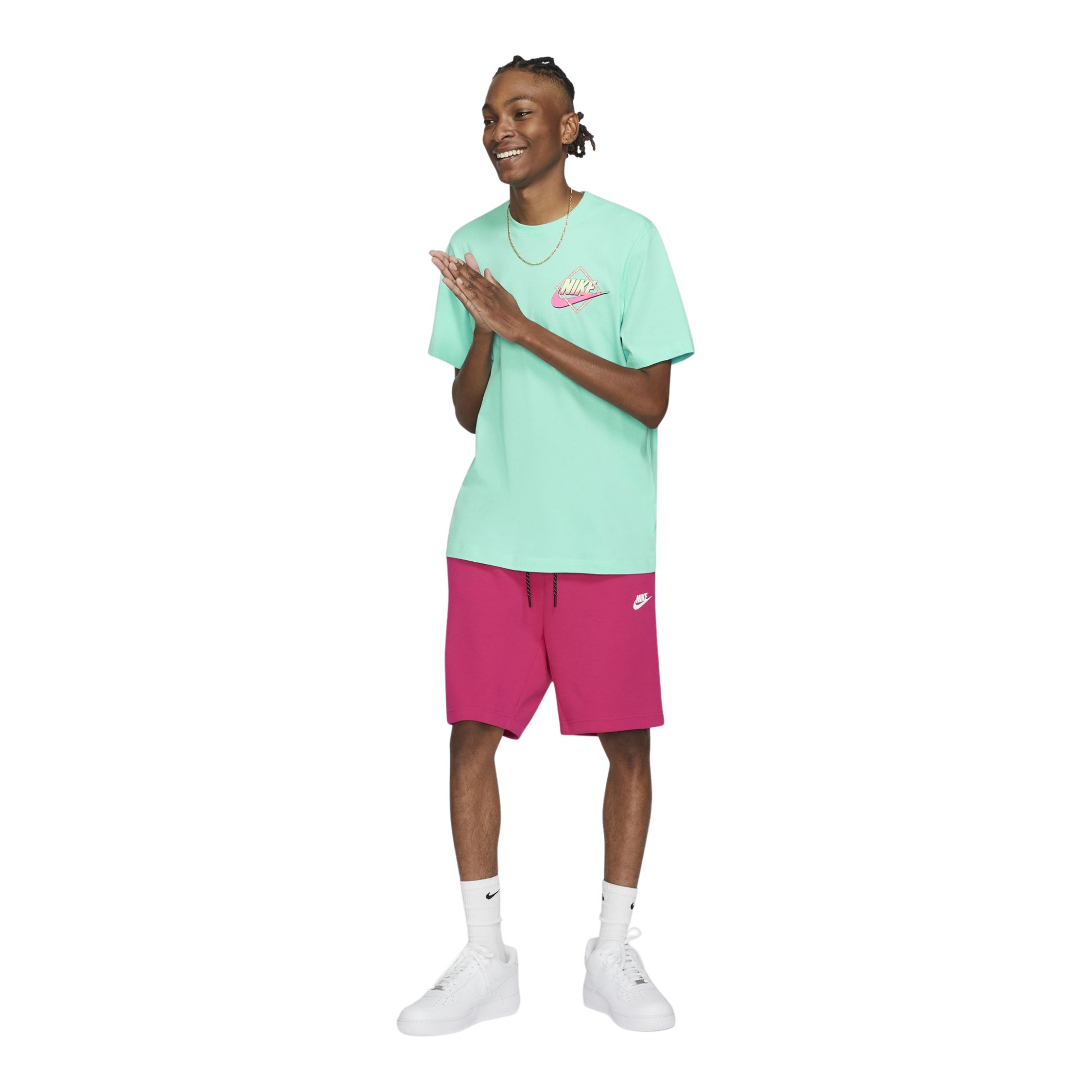 Nike Sportswear Beach Rollerblader Short-Sleeve Erkek Tişört