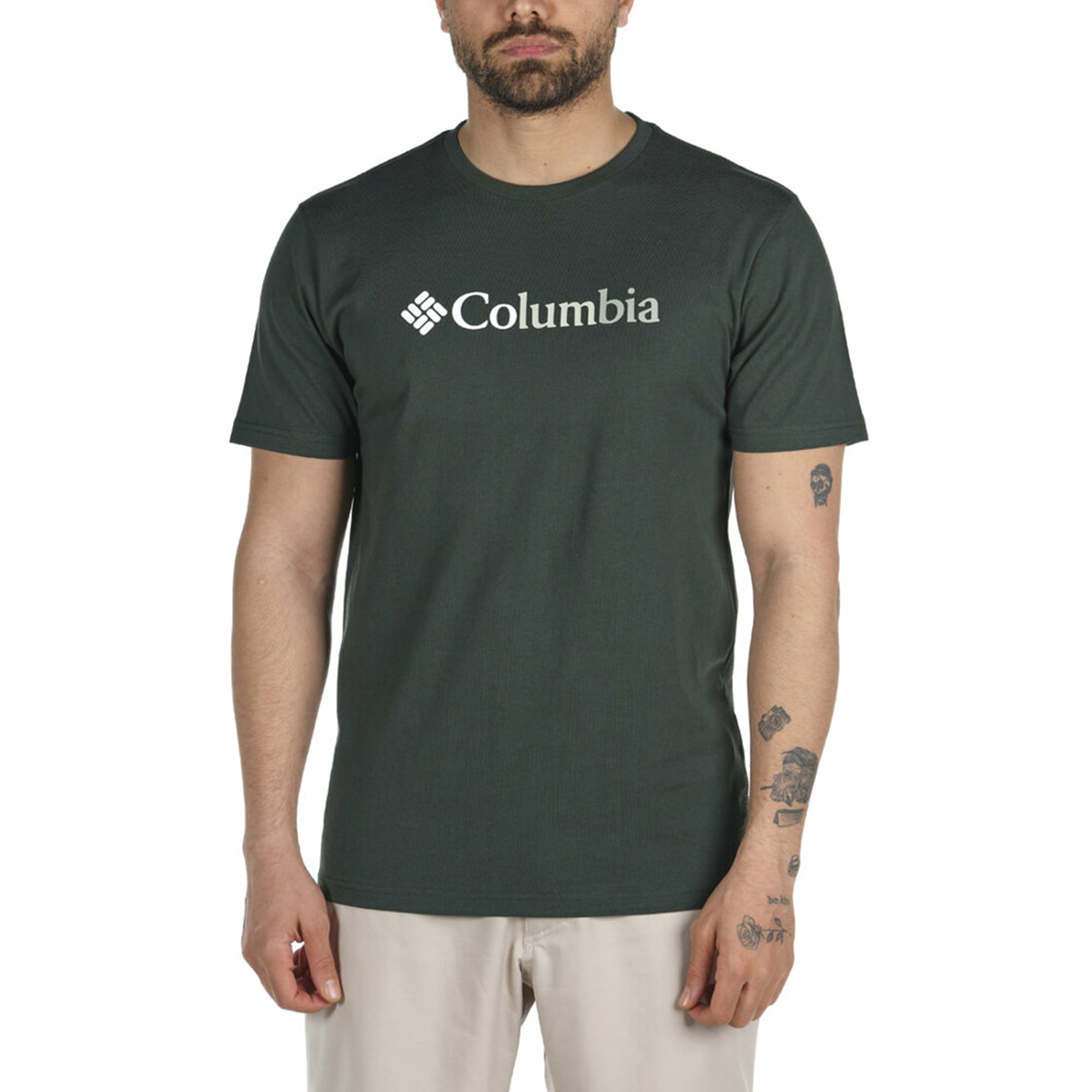 Columbia CSC Trio Stripe Graphic Short-Sleeve Erkek Tişört