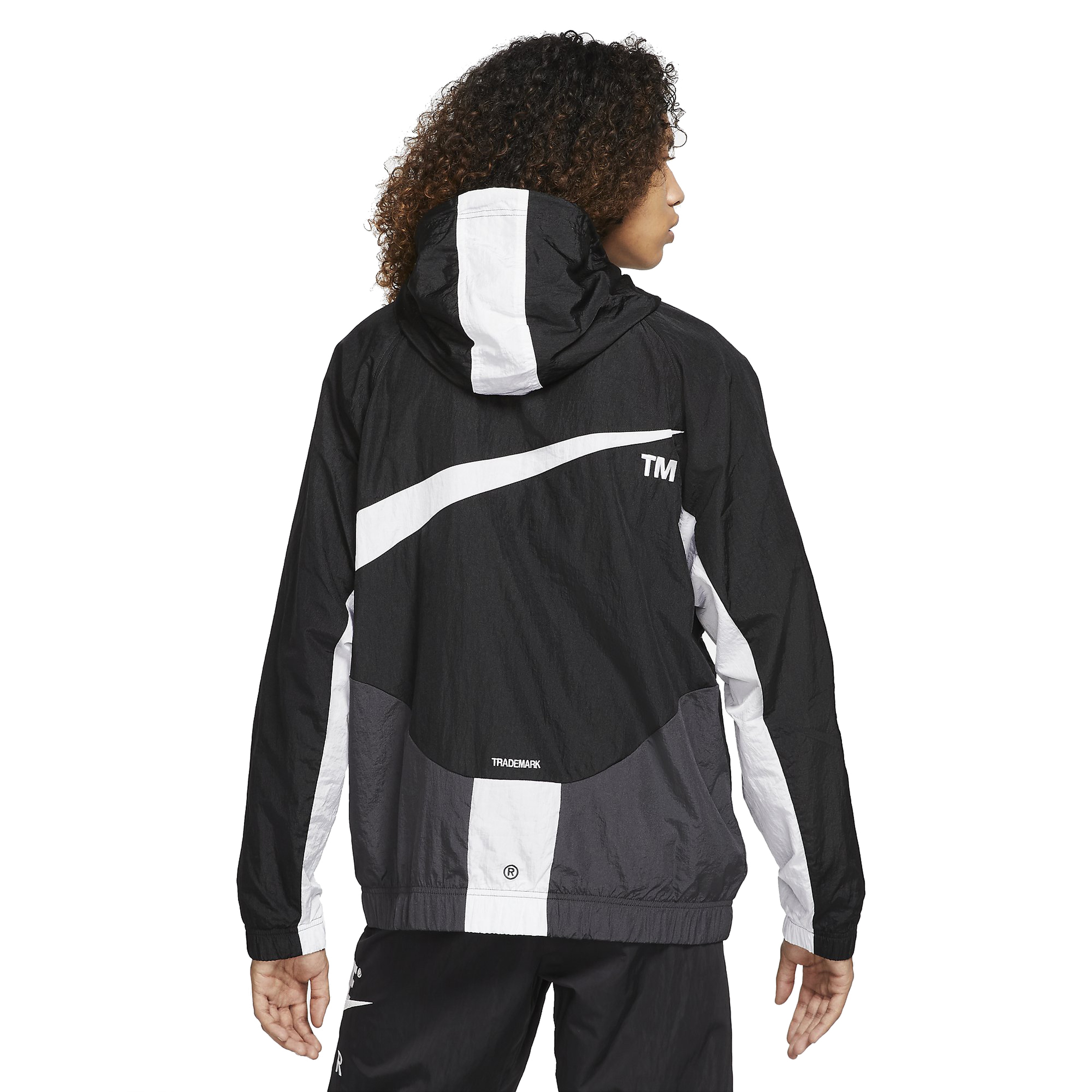 Nike Sportswear Swoosh Woven Lined Full-Zip Hoodie Erkek Ceket