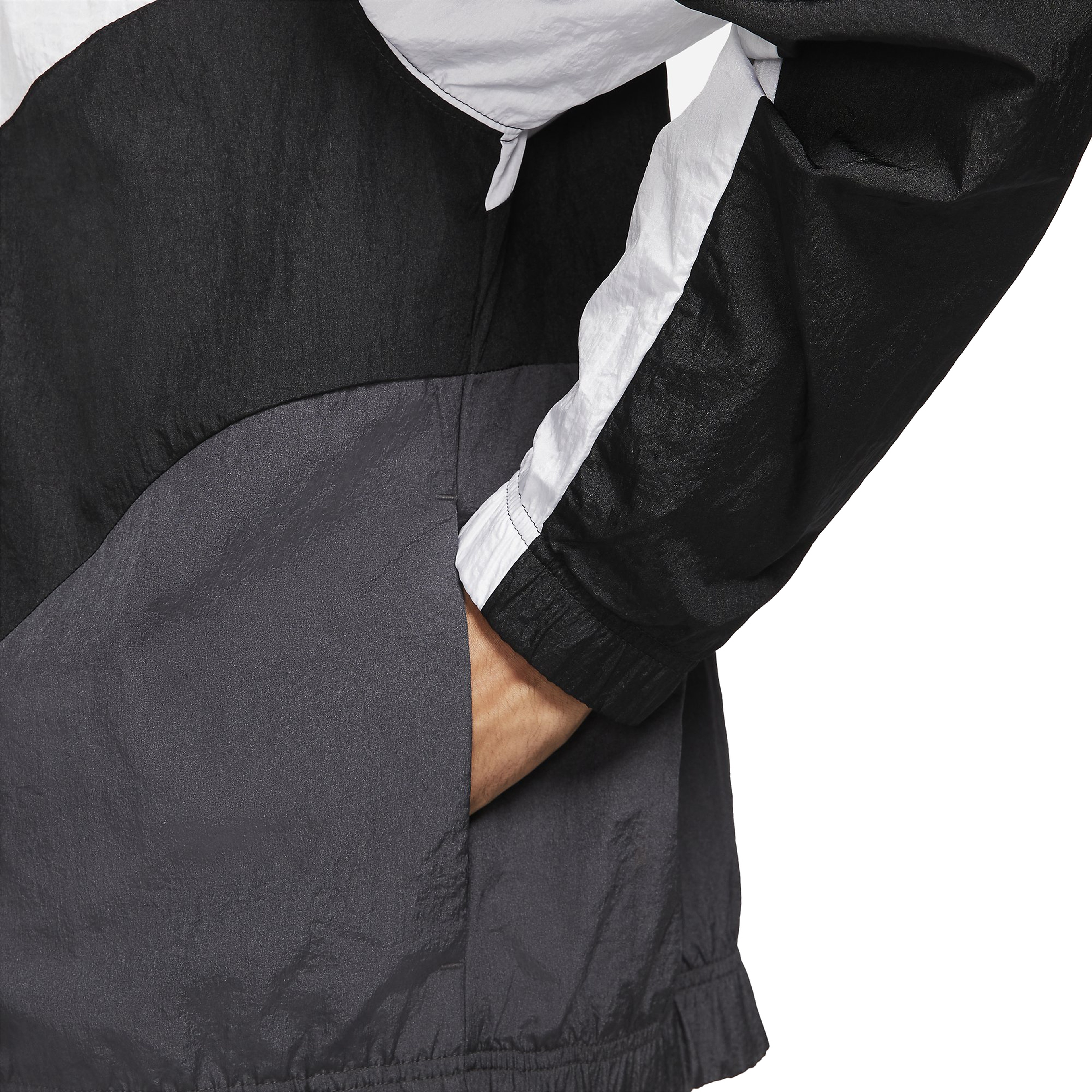 Nike Sportswear Swoosh Woven Lined Full-Zip Hoodie Erkek Ceket