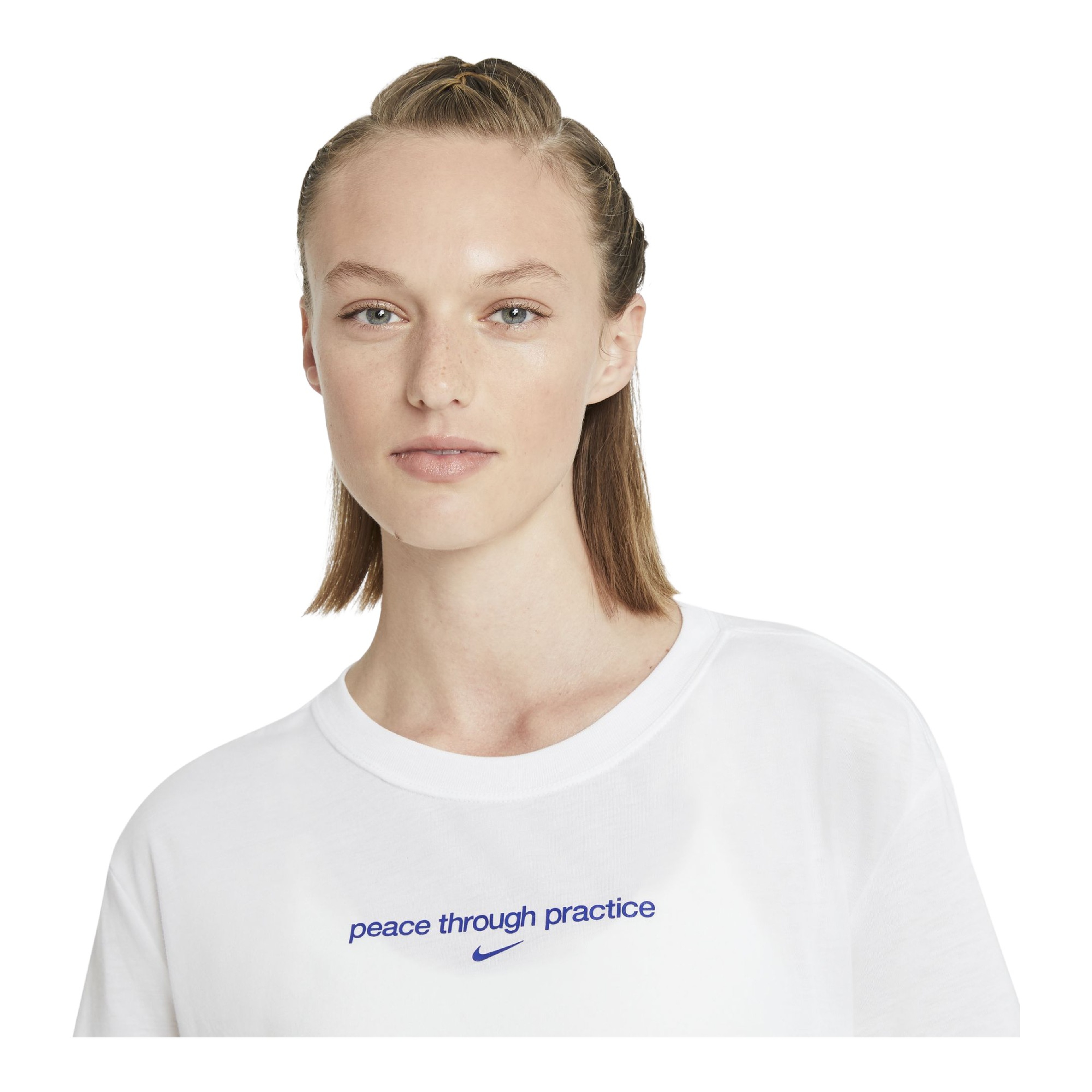 Nike Yoga Cropped Graphic Short-Sleeve Kadın Tişört