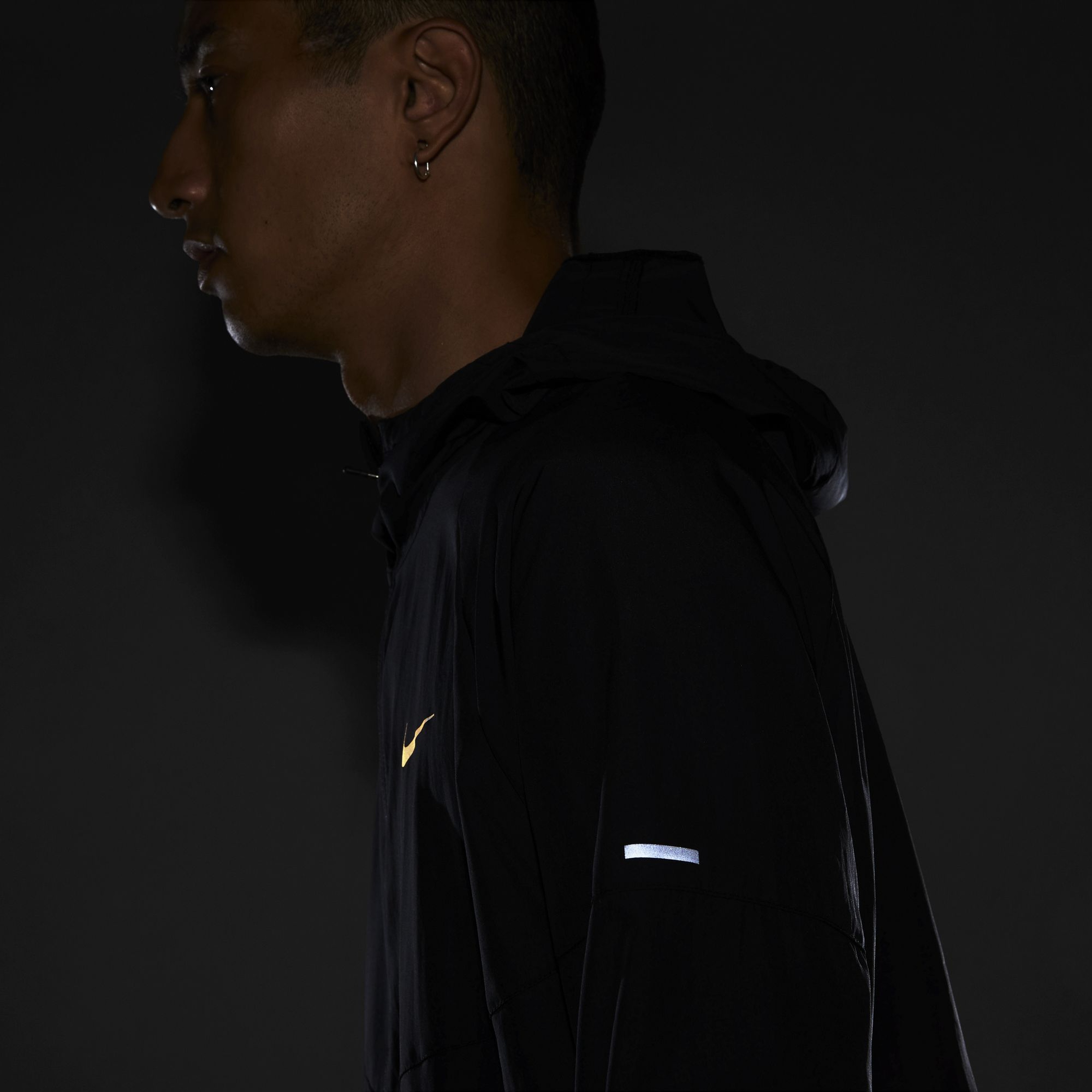 Nike Repel Miler Running Full-Zip Hoodie Erkek Ceket
