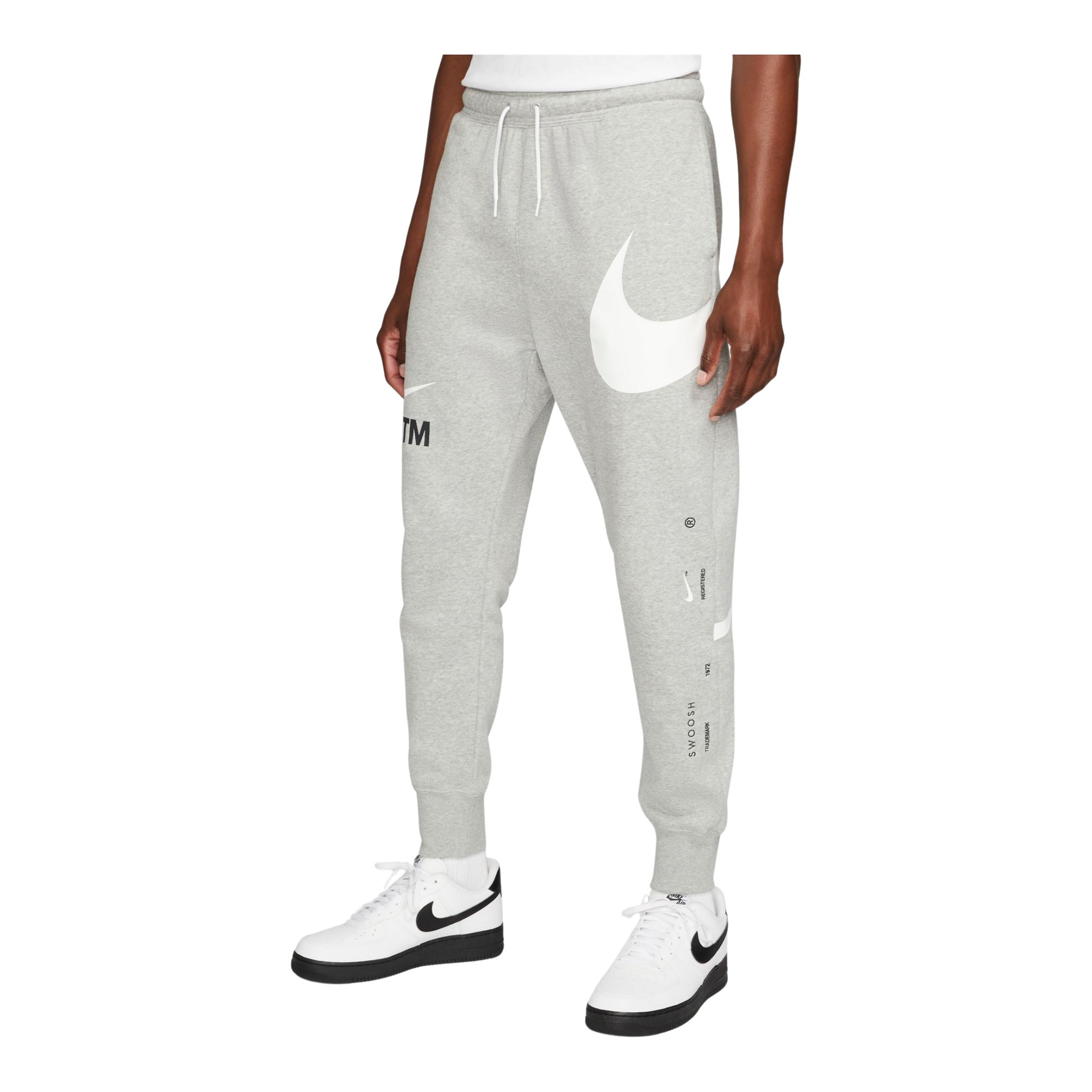 Nike Sportswear Swoosh Semi-Brushed-Back Erkek Eşofman Altı