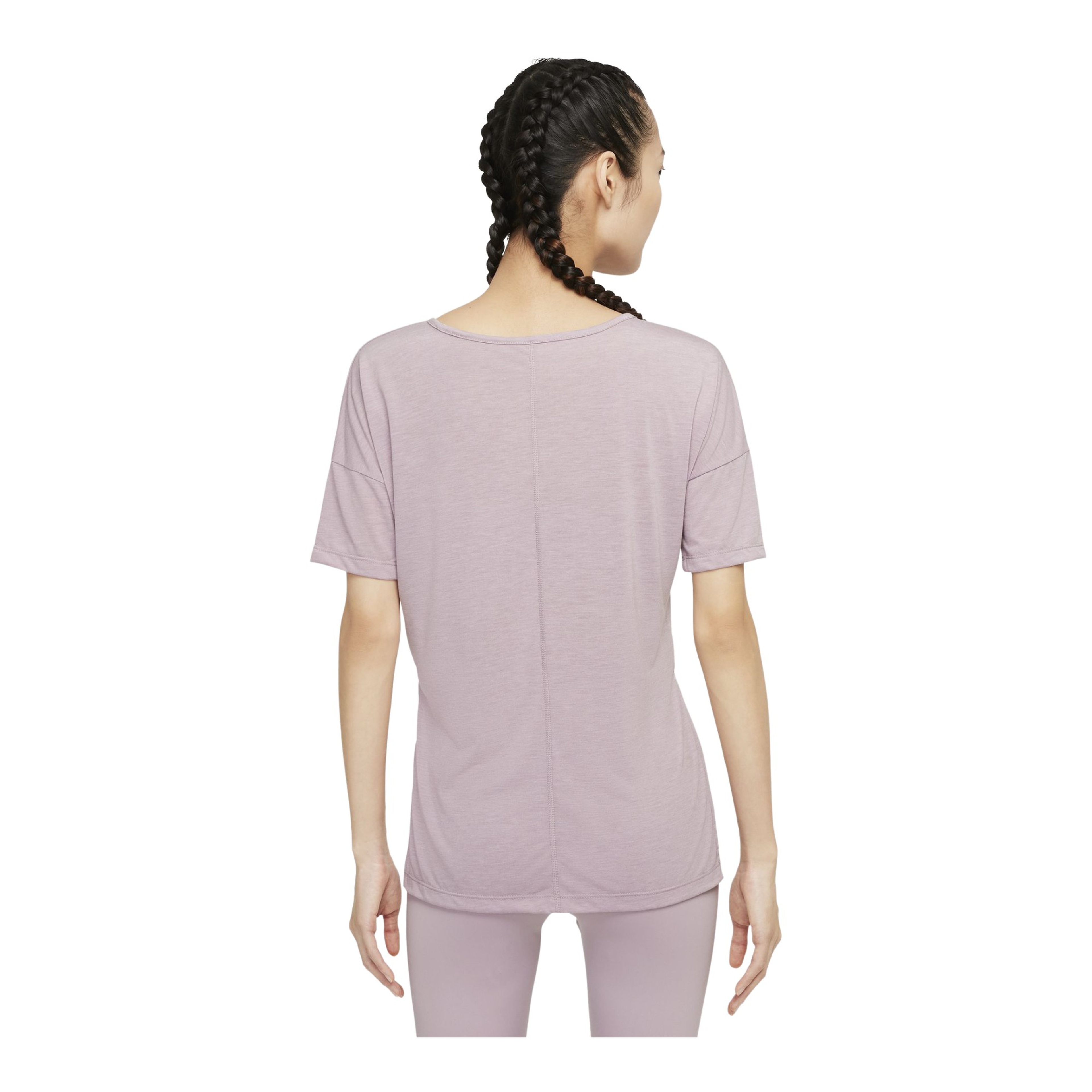 Nike Yoga Dri-Fit Short-Sleeve Kadın Tişört