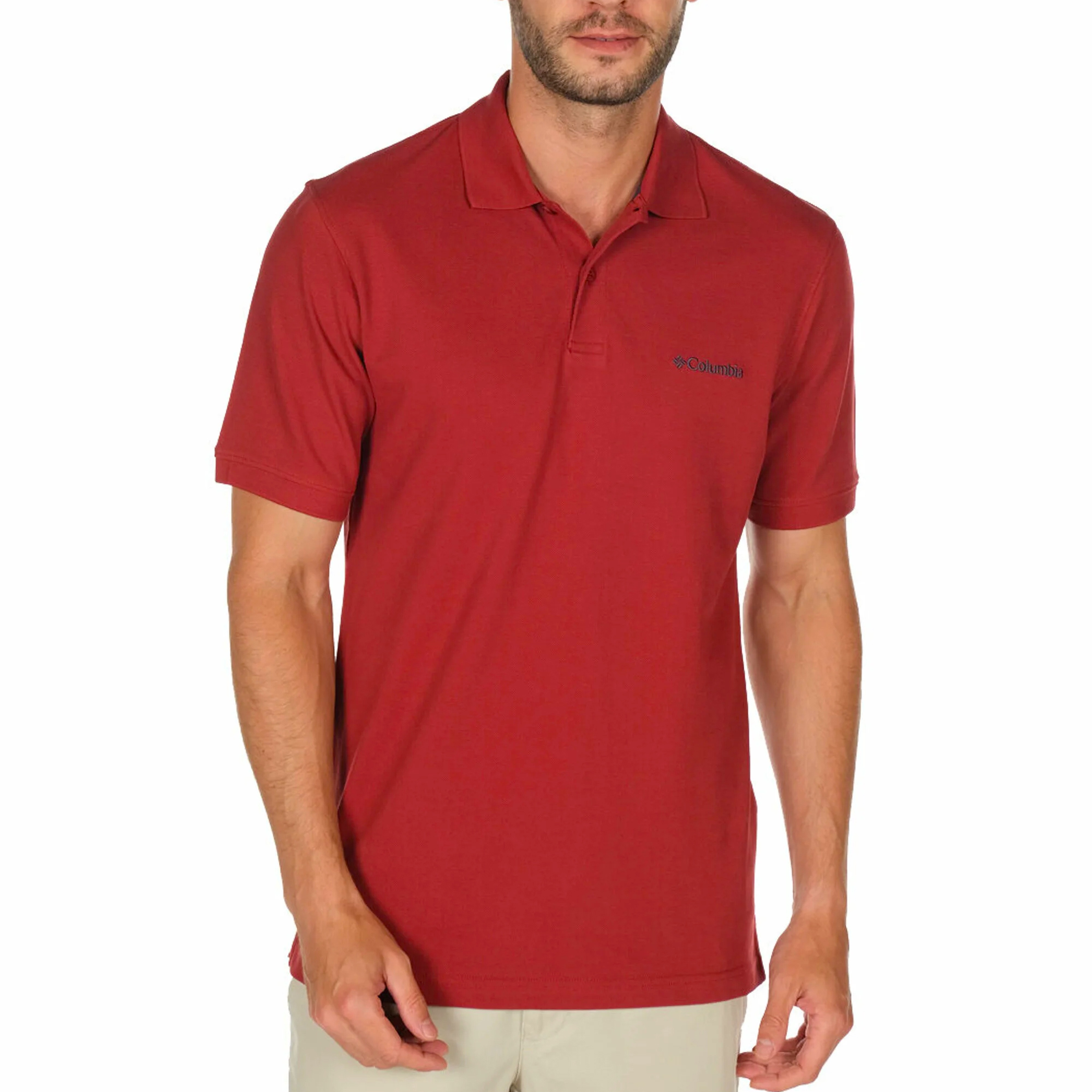 Columbia Cascade Range Solid II Polo Erkek Tişört