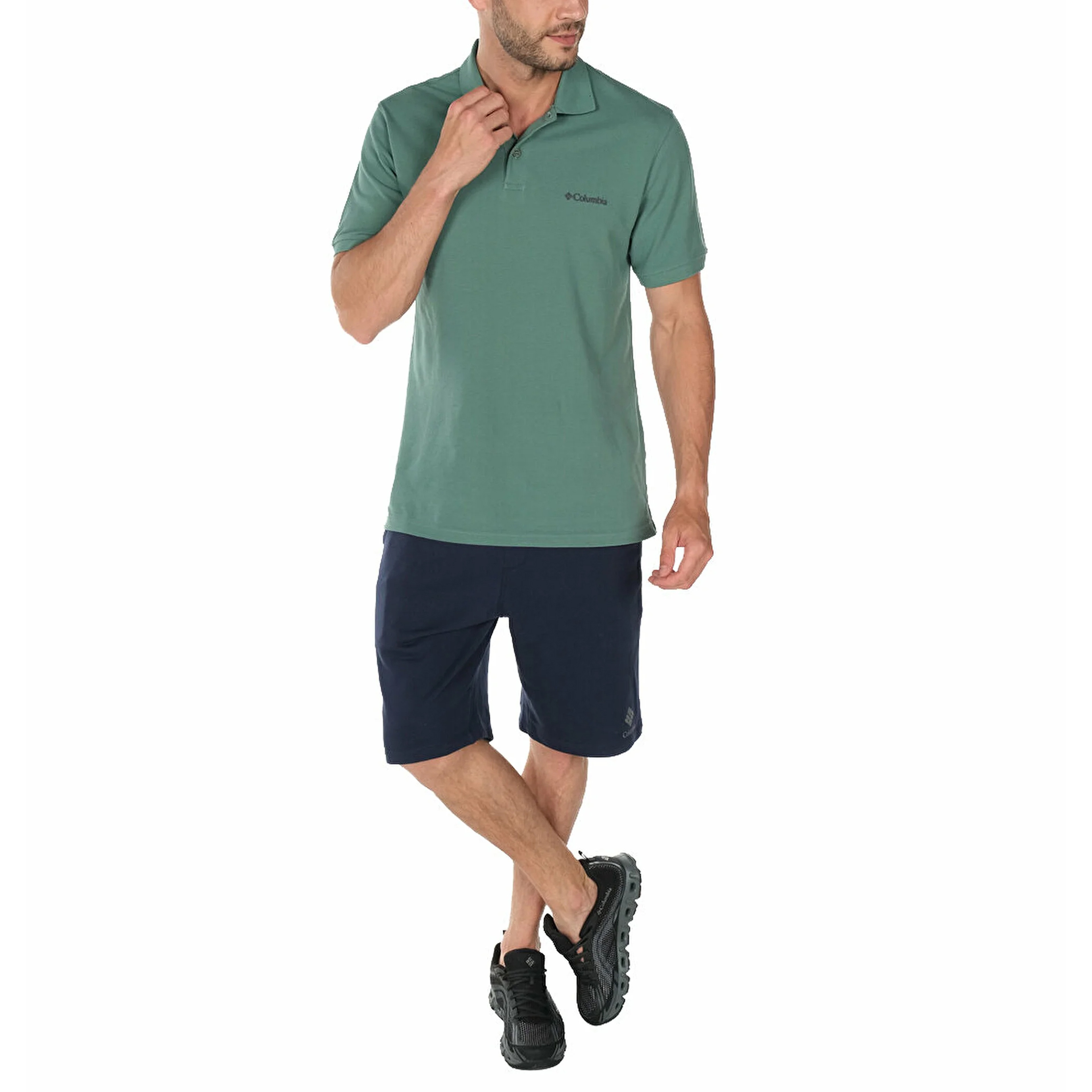 Columbia Cascade Range Solid II Polo Erkek Tişört