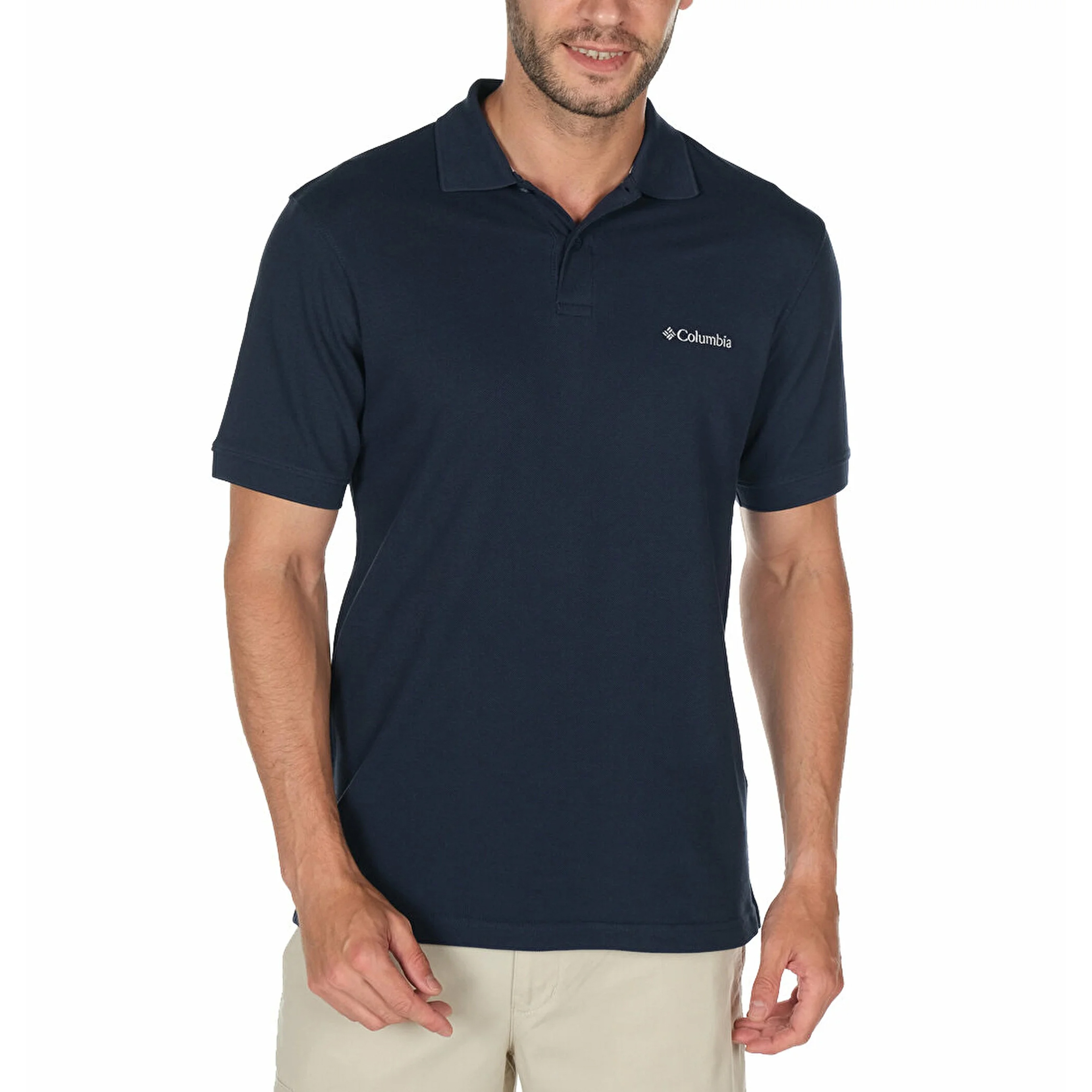 Columbia Cascade Range Solid II Polo Erkek Tişört