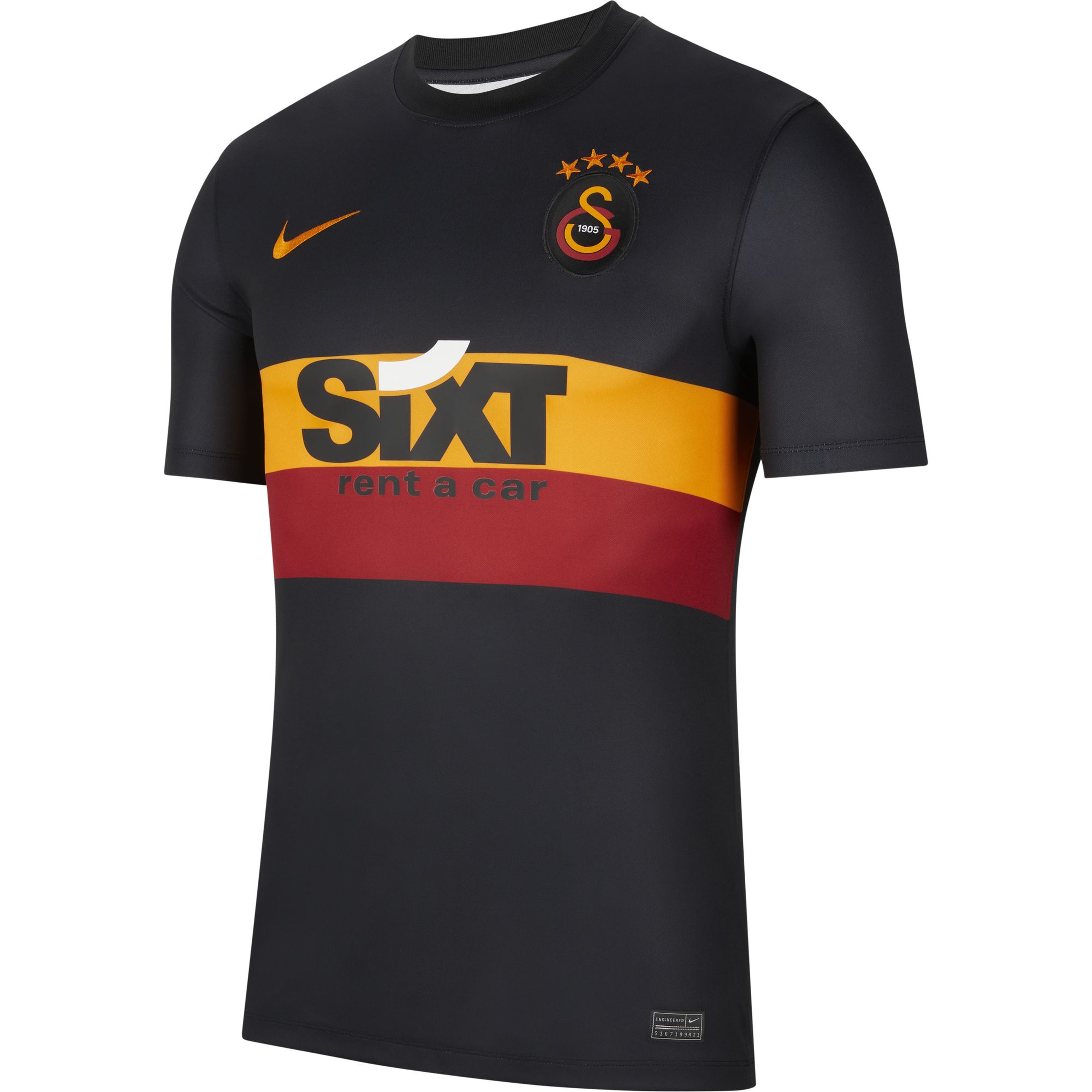 Nike Galatasaray 2021-2022 Stadyum Deplasman Erkek Forma