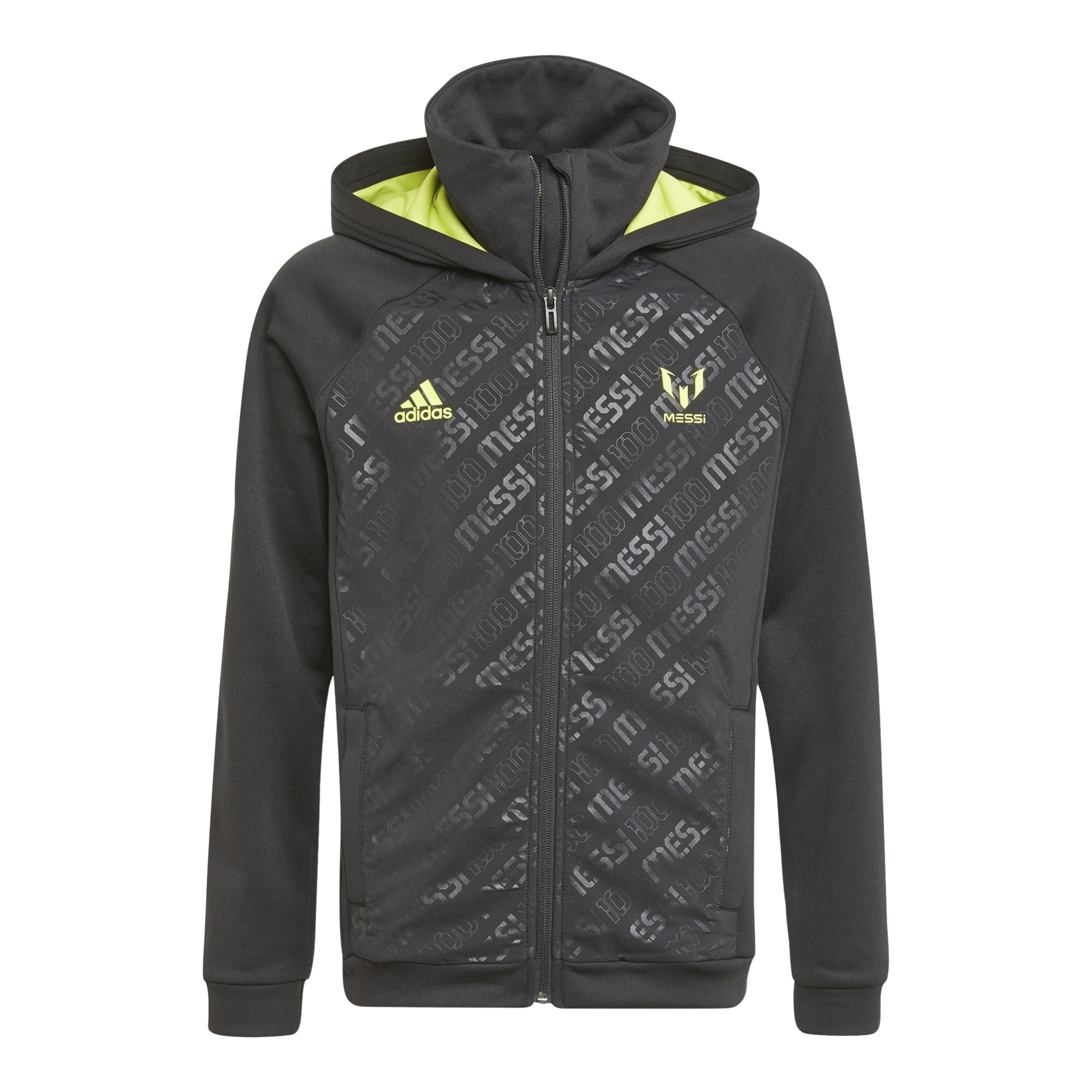 adidas AEROREADY Messi Football-Inspired Full-Zip Hoodie (Boys') Çocuk Sweatshirt