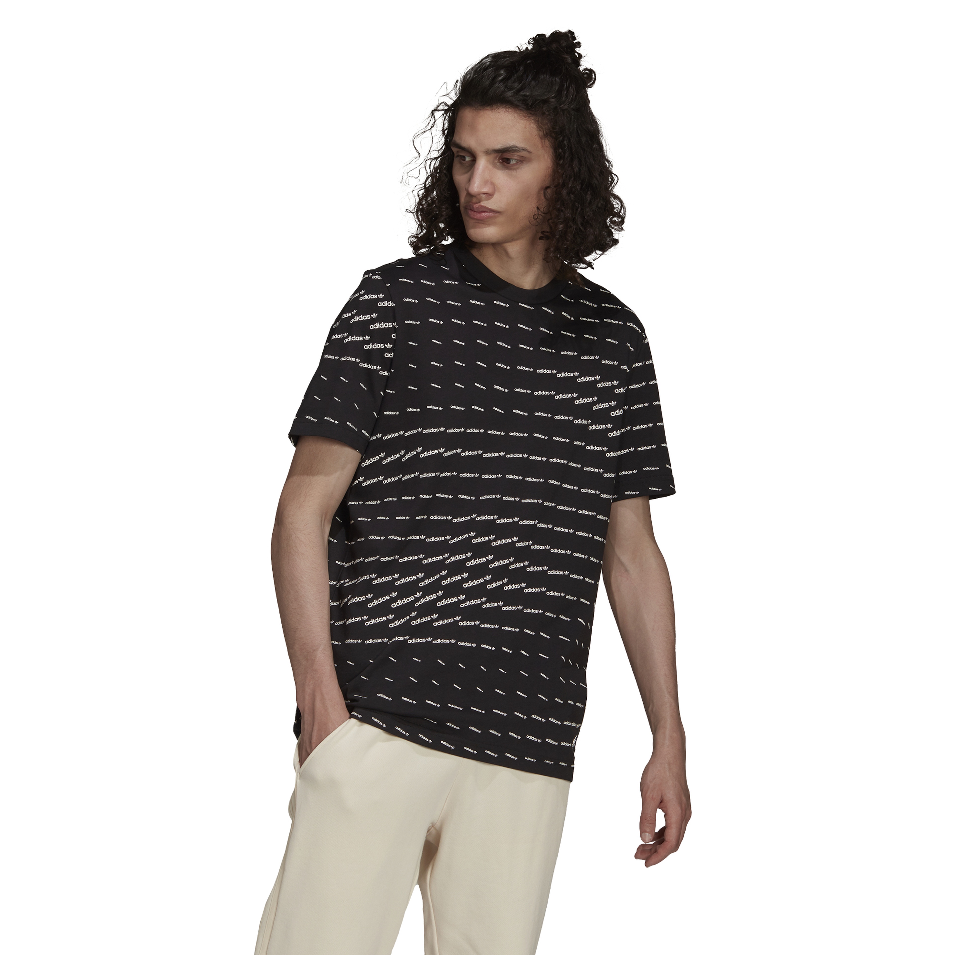 adidas Graphics Monogram Short Sleeve Erkek Tişört