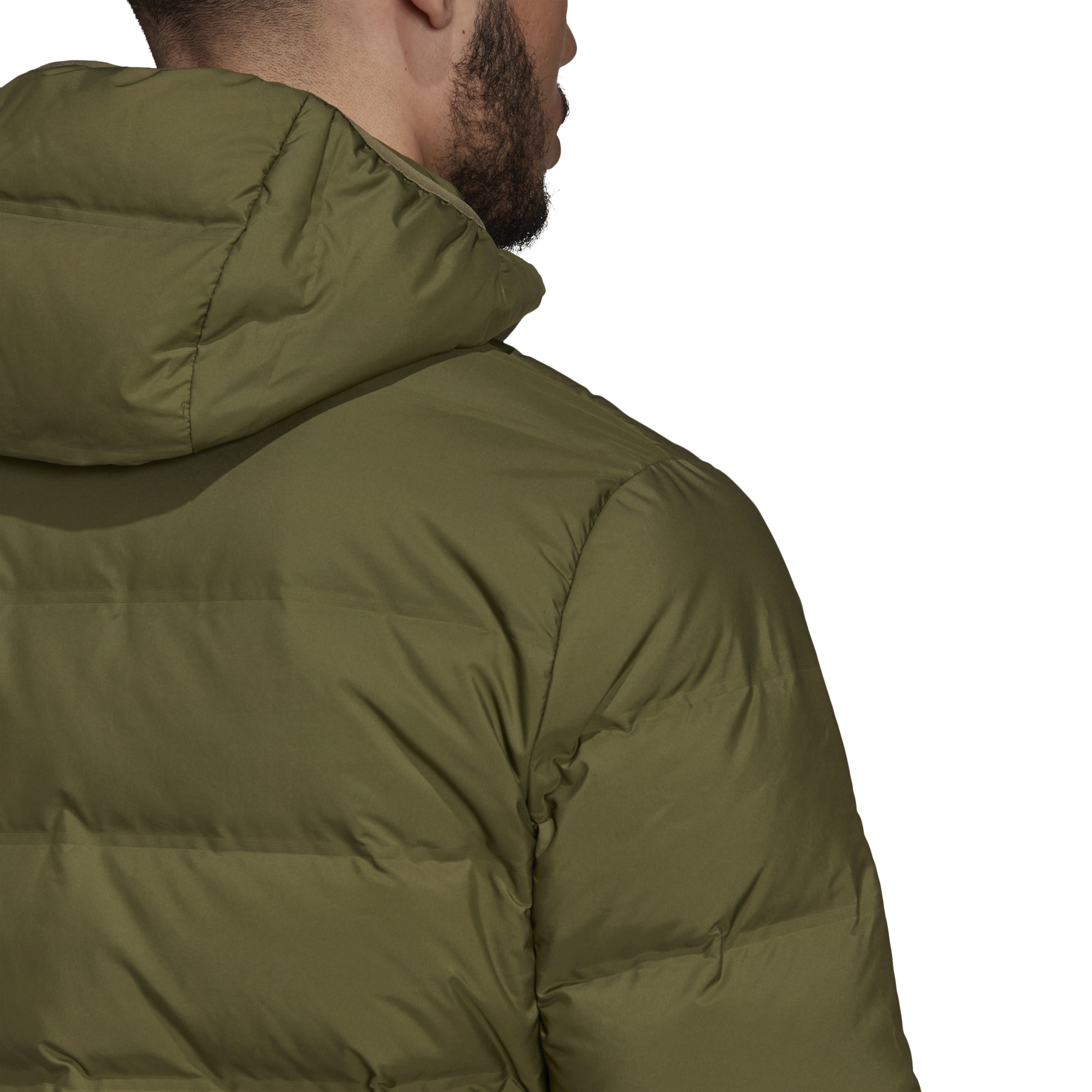 adidas Helionic Down Full-Zip Hooded Erkek Mont