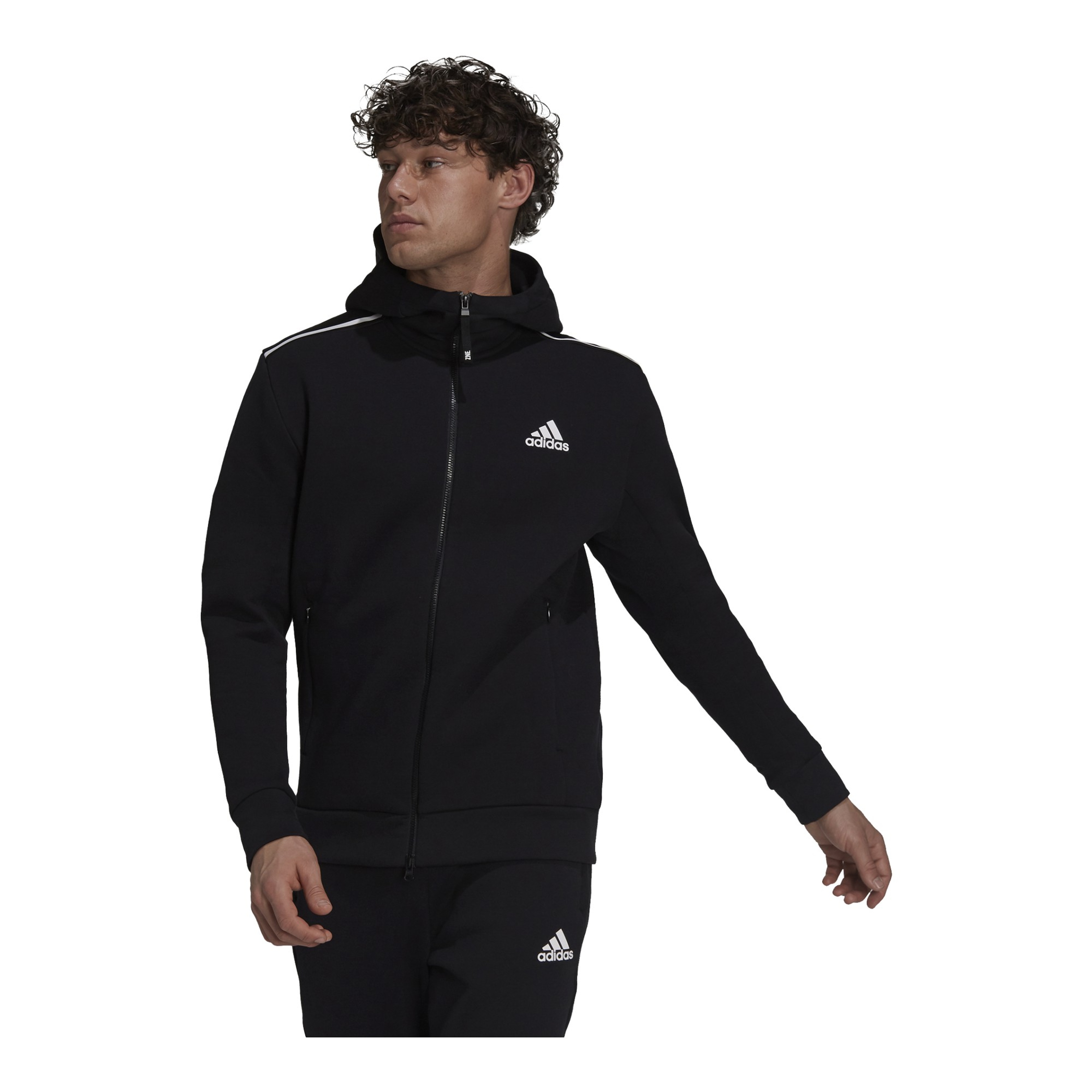 adidas Z.N.E. Sportswear Full-Zip CO Hoodie Erkek Sweatshirt