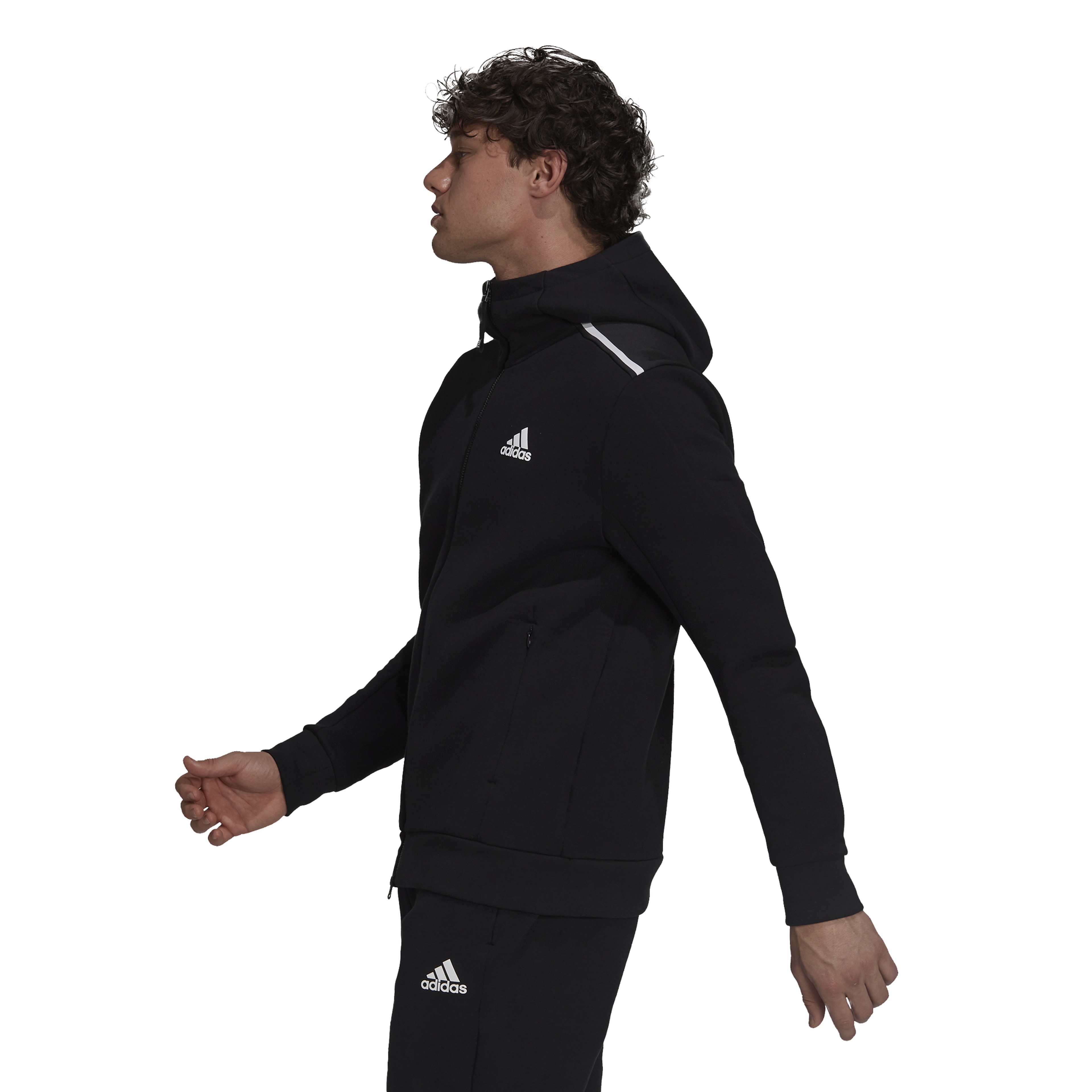 adidas Z.N.E. Sportswear Full-Zip CO Hoodie Erkek Sweatshirt
