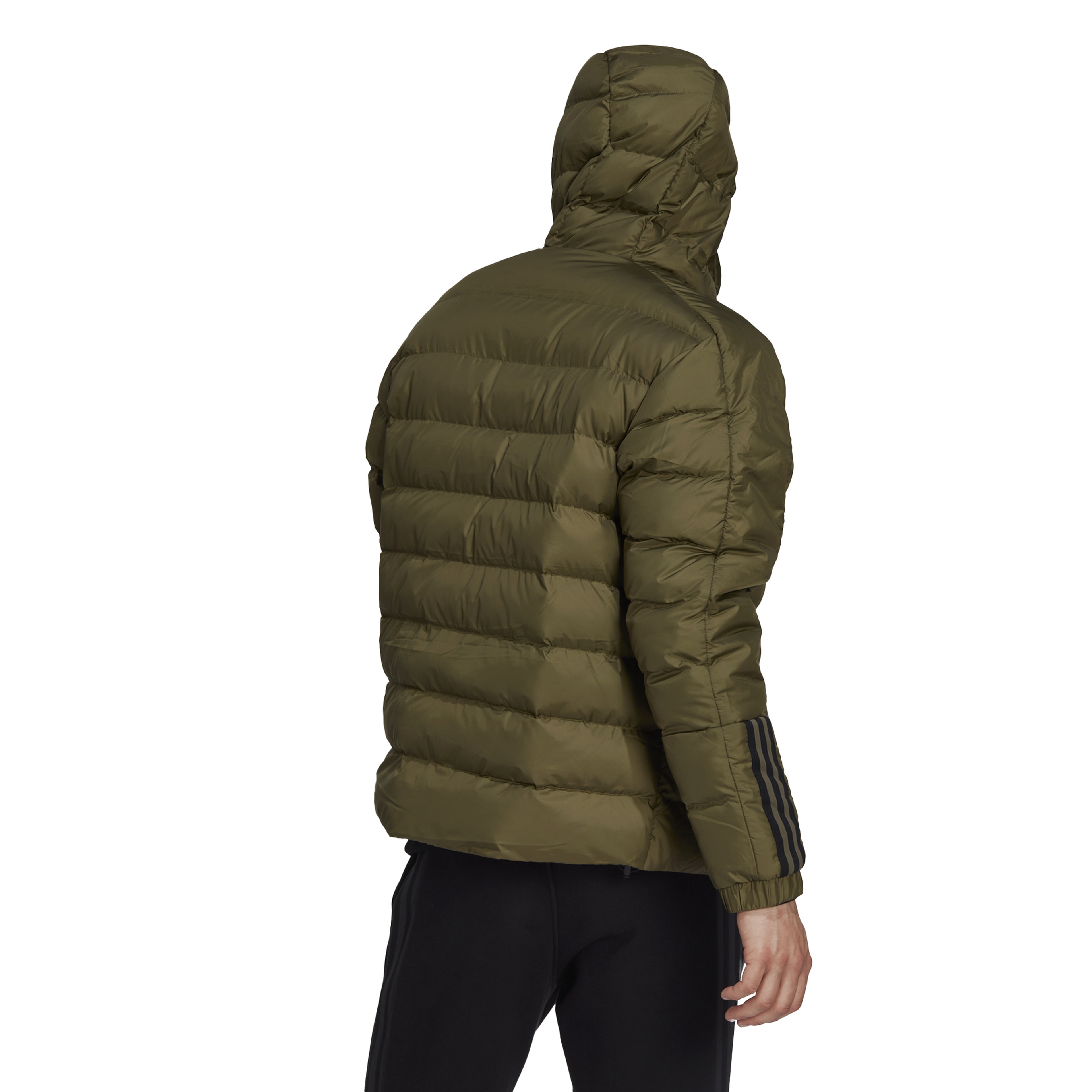 adidas Itavic 3-Stripes Midweight Full-Zip Hoodie Erkek Mont