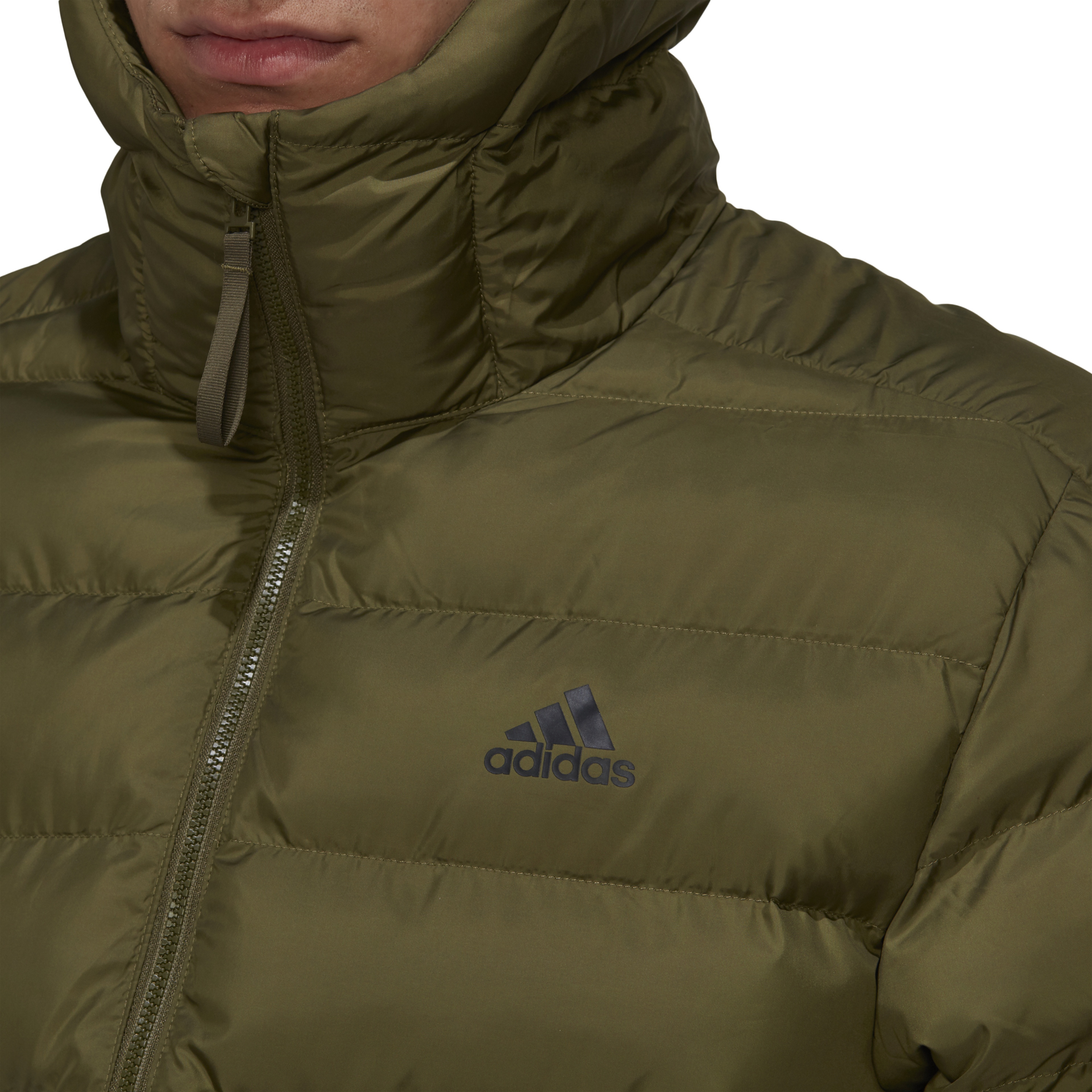 adidas Itavic 3-Stripes Midweight Full-Zip Hoodie Erkek Mont