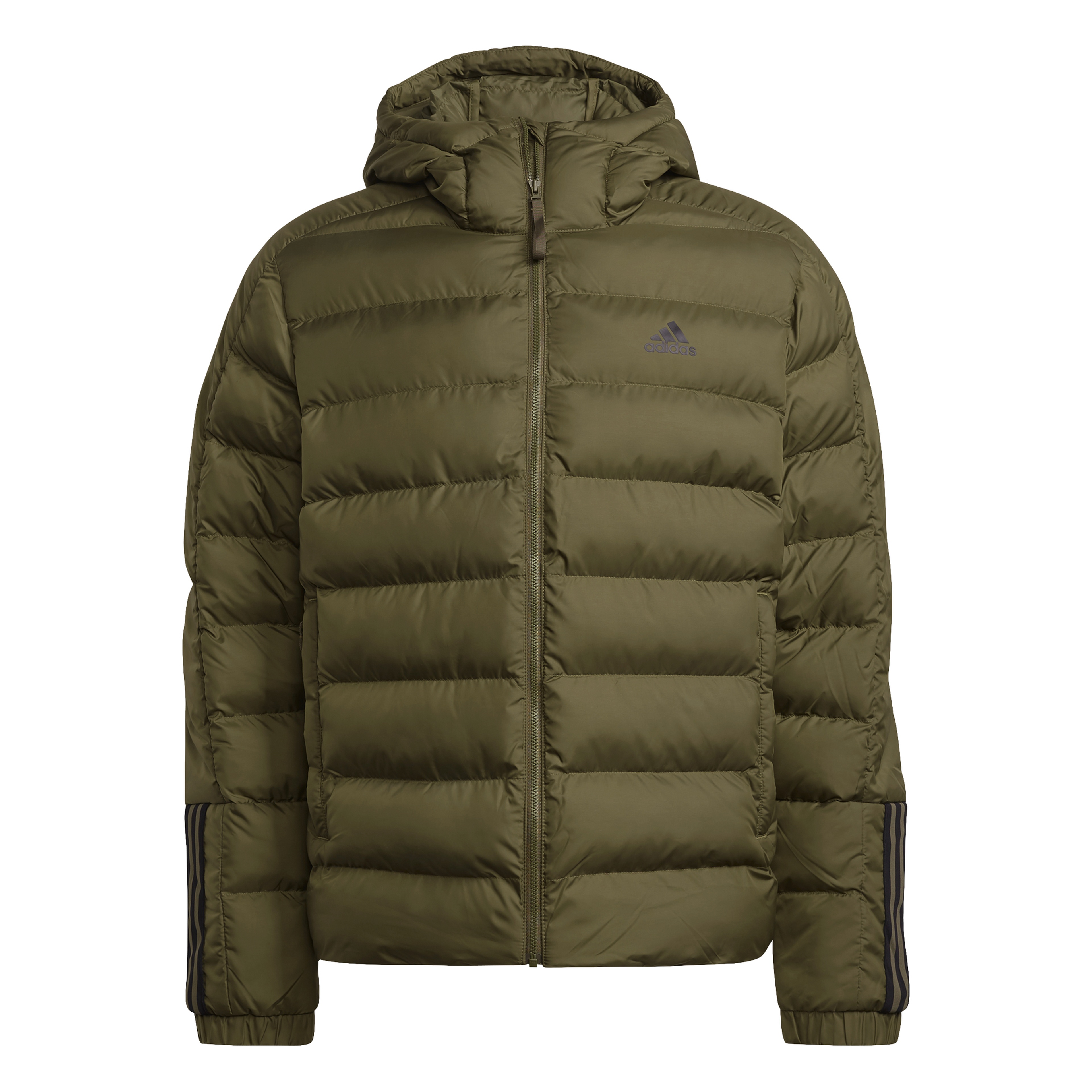 adidas Itavic 3-Stripes Midweight Full-Zip Hoodie Erkek Mont