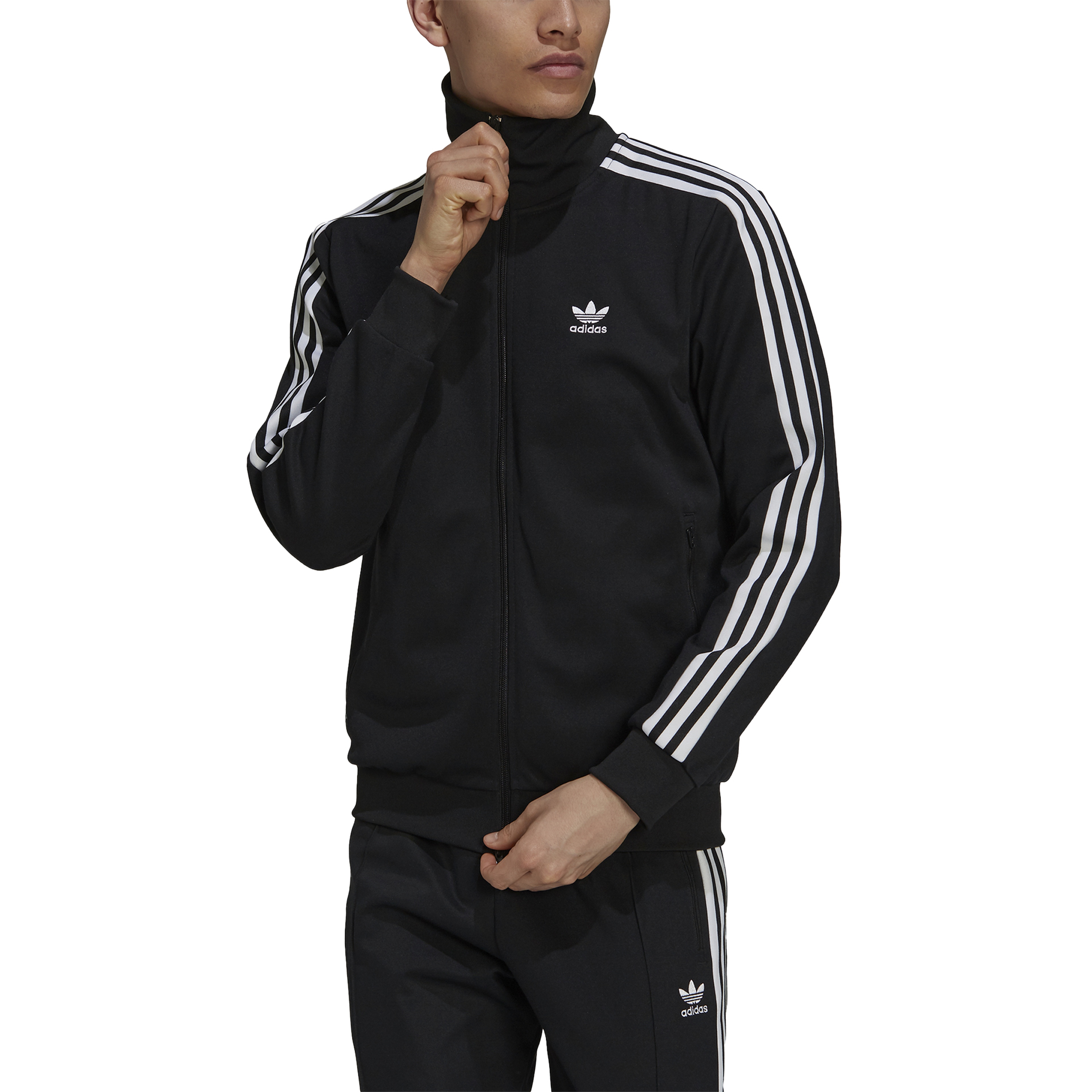 【新品】adidas originals BECKENBAUER Black adidas Adicolor Classics Beckenbauer Primeblue CO Full-Zip Erkek