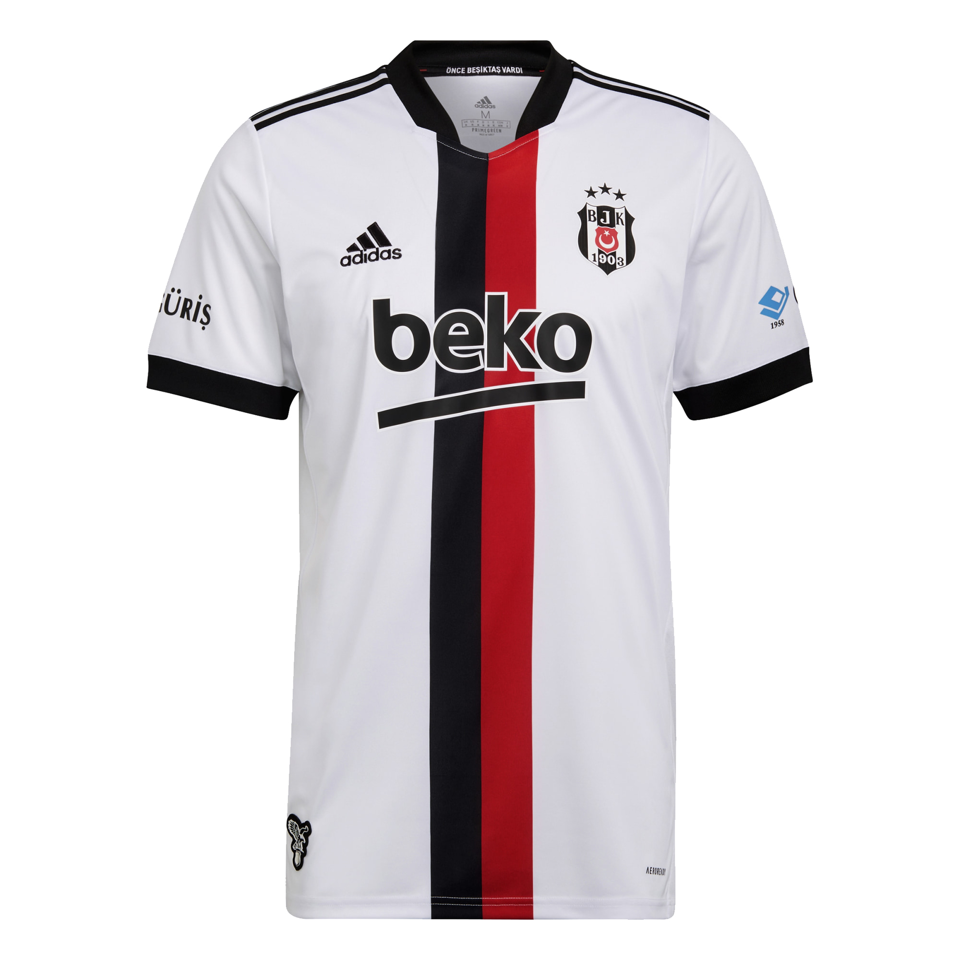adidas Beşiktaş JK 2021-2022 Stadyum İç Saha Erkek Forma