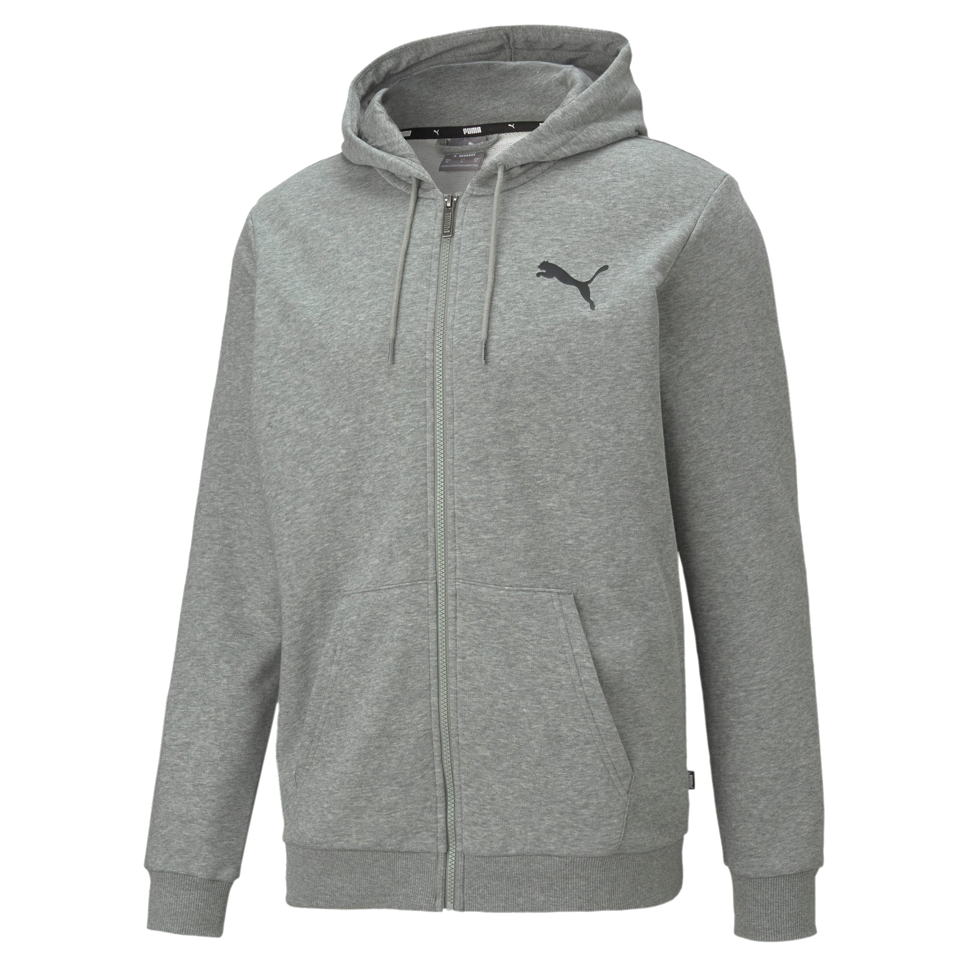 Puma Essentials Small Logo Full-Zip Hoodie Erkek Sweatshirt