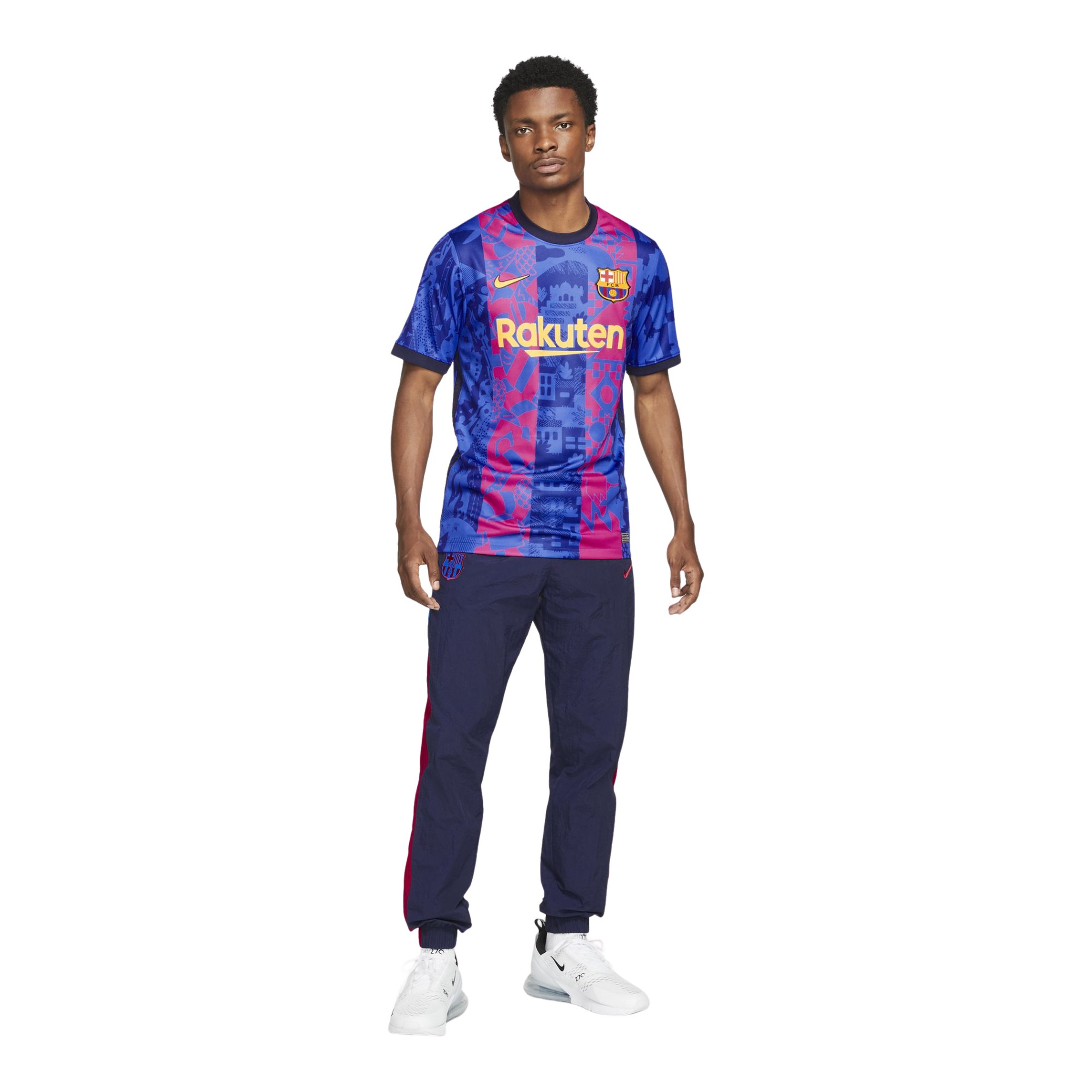 Nike FC Barcelona 2021-2022 Stadyum Üçüncü Takım Erkek Forma | Barçın