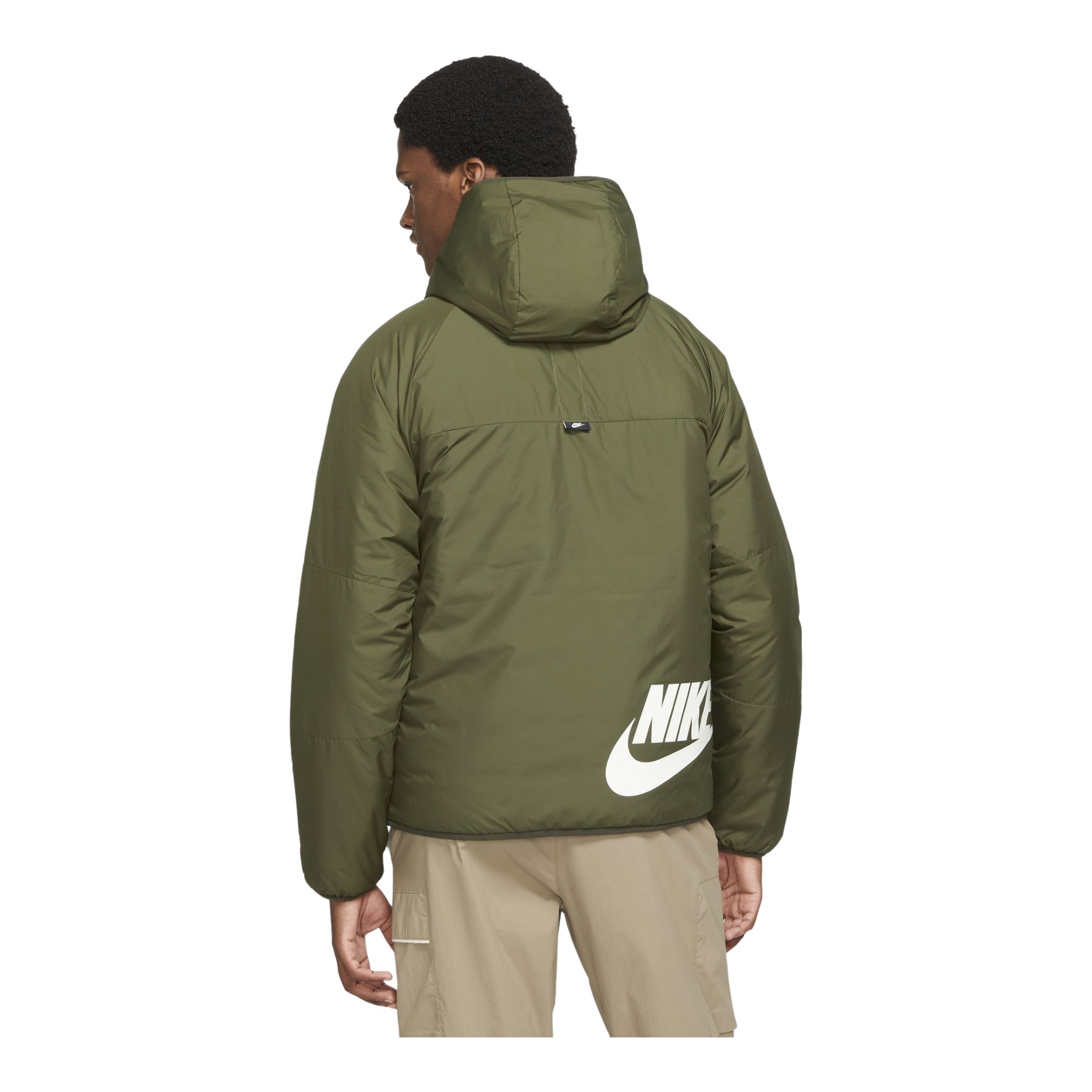 Nike Sportswear Therma-Fit Legacy Reversible Full-Zip Hoodie Erkek Mont